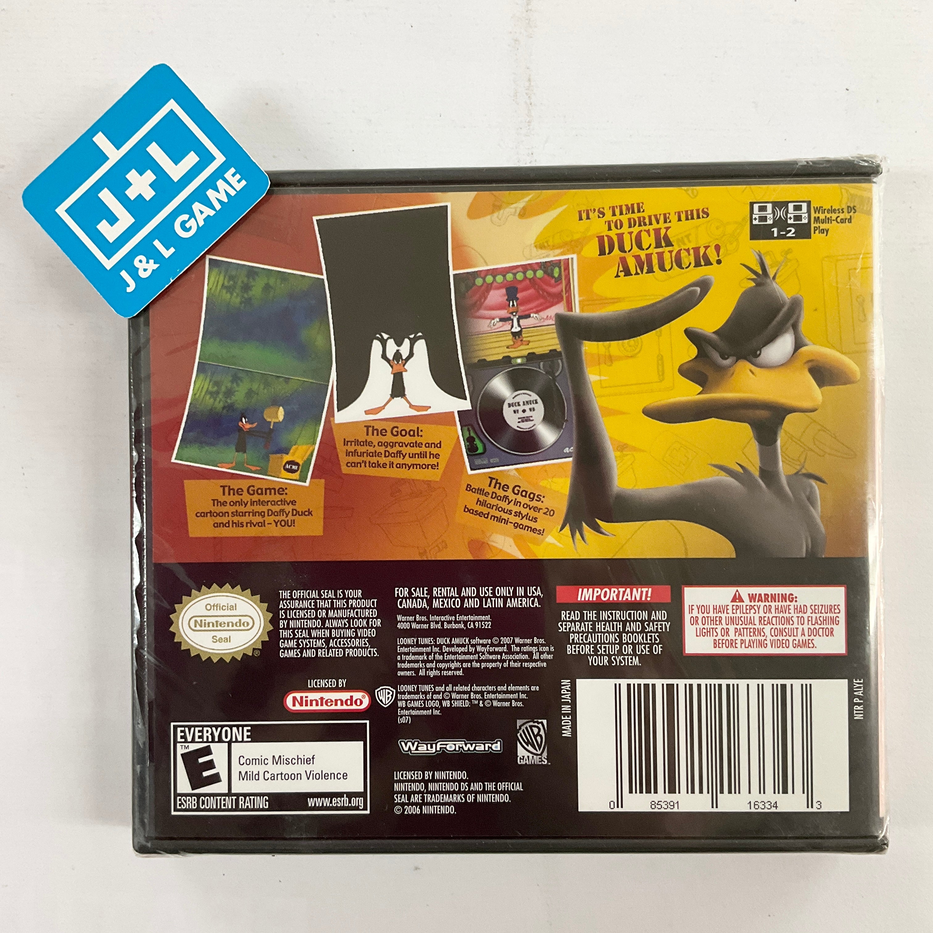 Looney Tunes: Duck Amuck - (NDS) Nintendo DS Video Games Warner Bros. Interactive Entertainment   