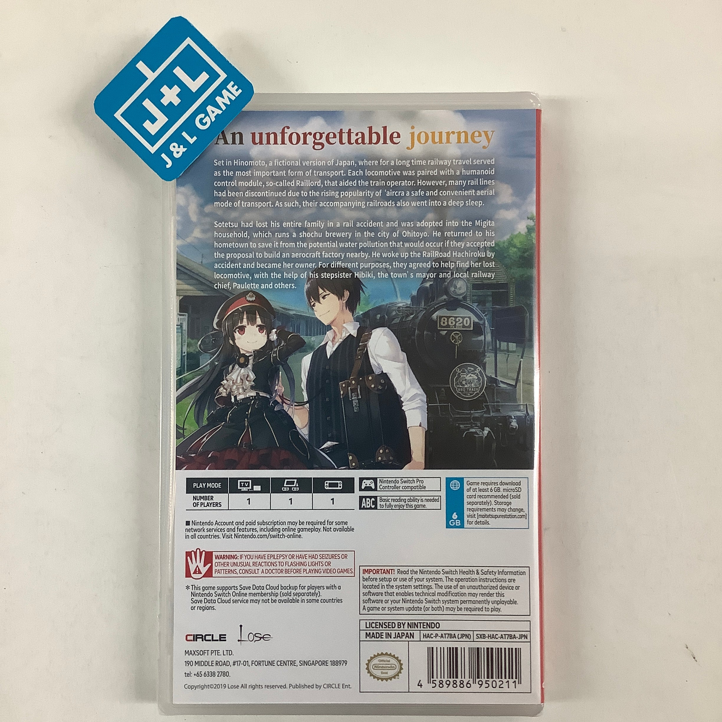 Maitetsu: PureStation - (NSW) Nintendo Switch (Japanese Import) Video Games Circle Entertainment   