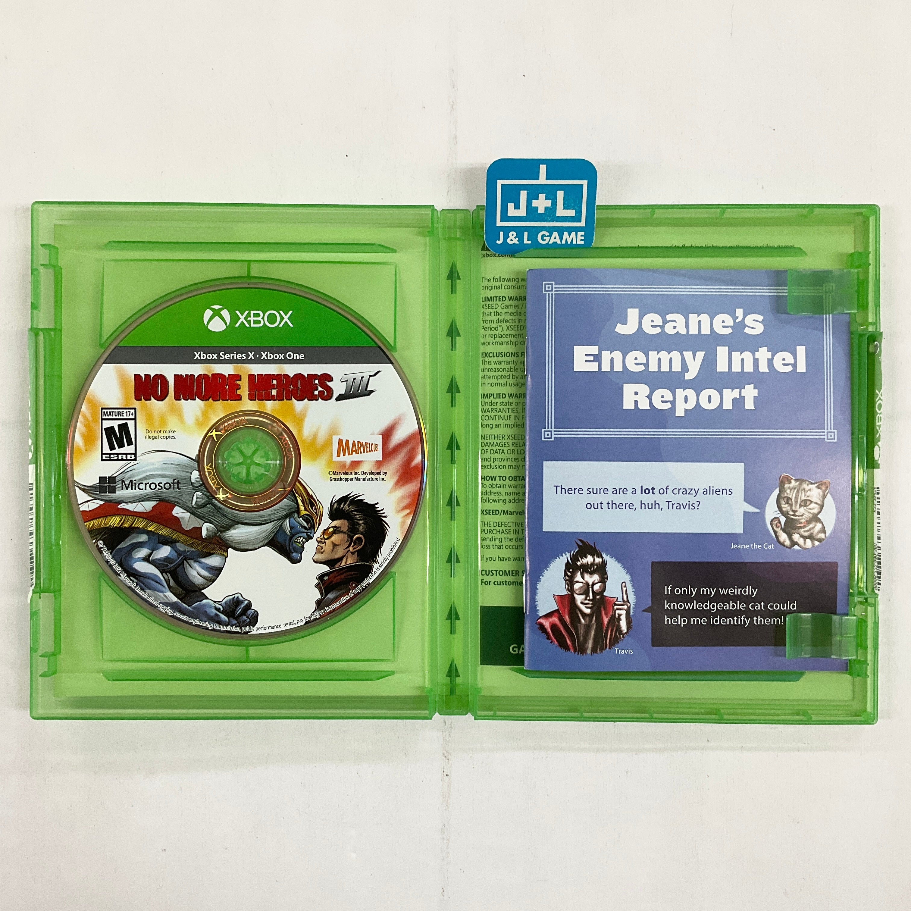 No More Heroes 3 – Day 1 Edition - (XSX) Xbox Series X [UNBOXING] Video Games XSEED Games   