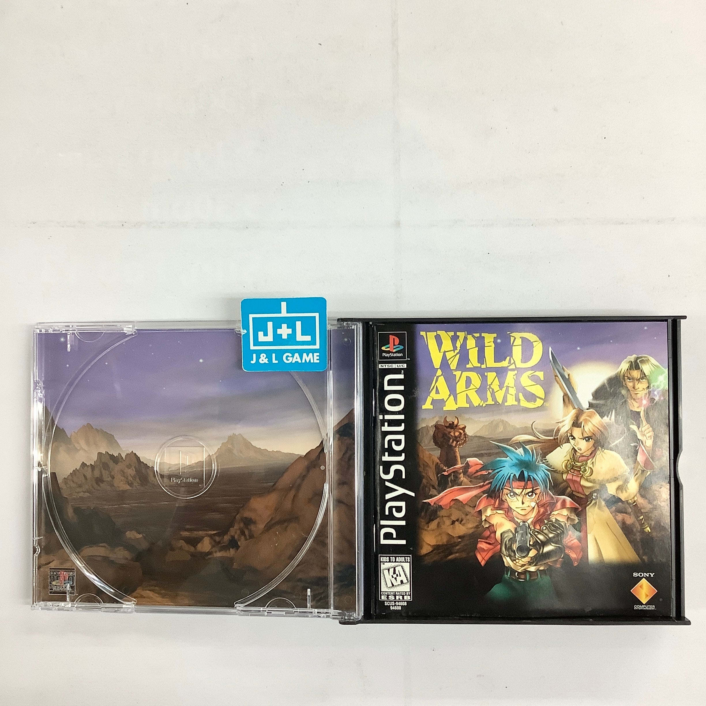 Wild Arms - (PS1) PlayStation 1 [Pre-Owned] Video Games SCEA   