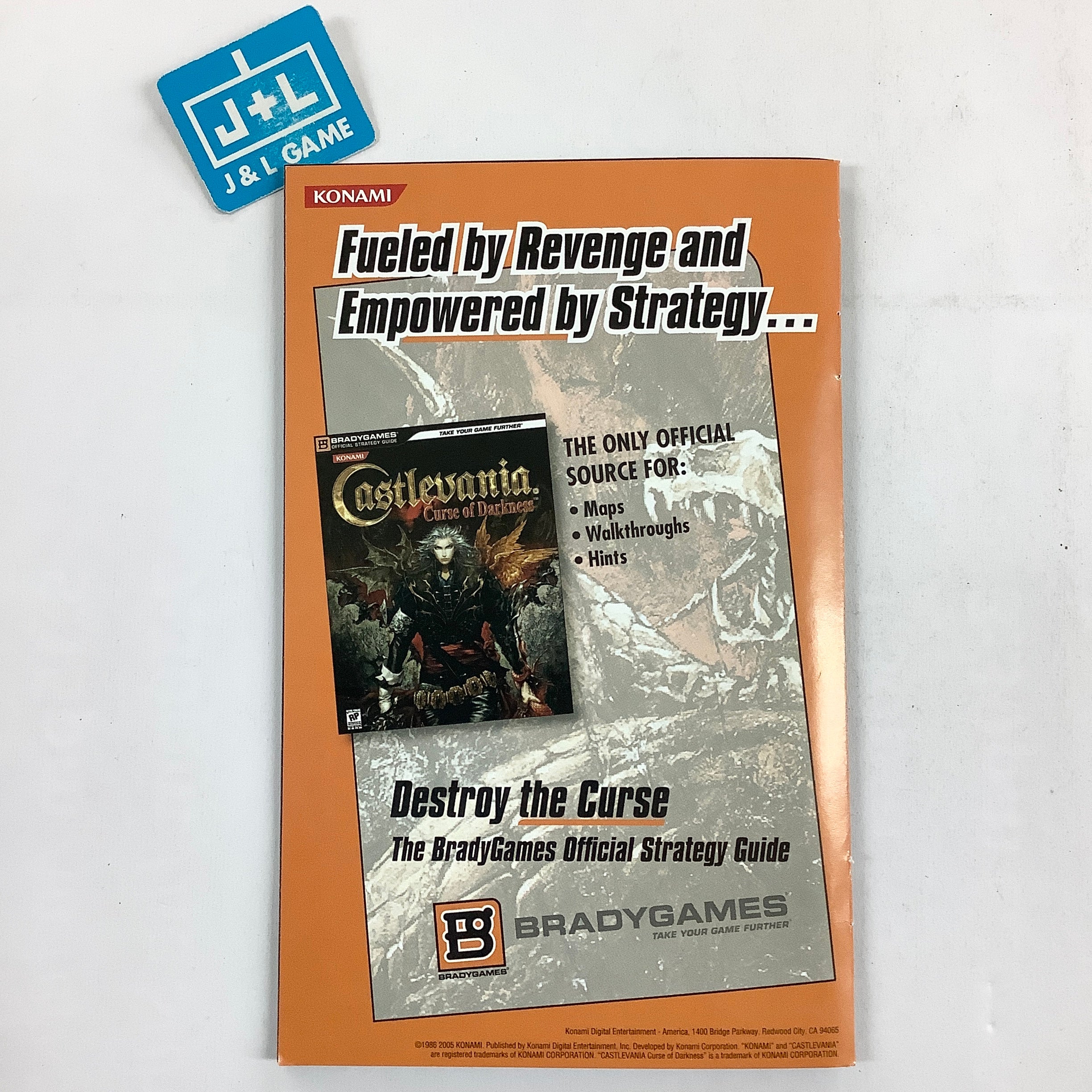 Castlevania: Curse of Darkness - (PS2) PlayStation 2 [Pre-Owned] Video Games Konami   