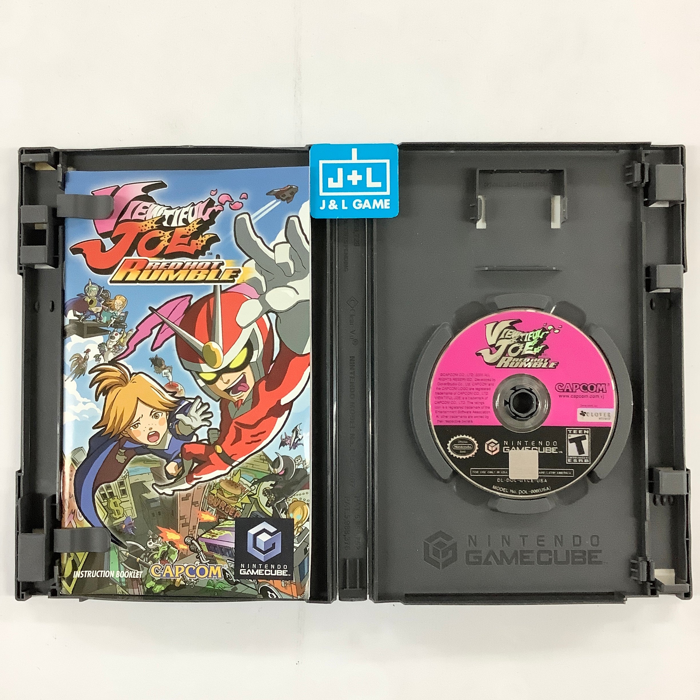 Viewtiful Joe: Red Hot Rumble - (GC) GameCube [Pre-Owned] Video Games Capcom   