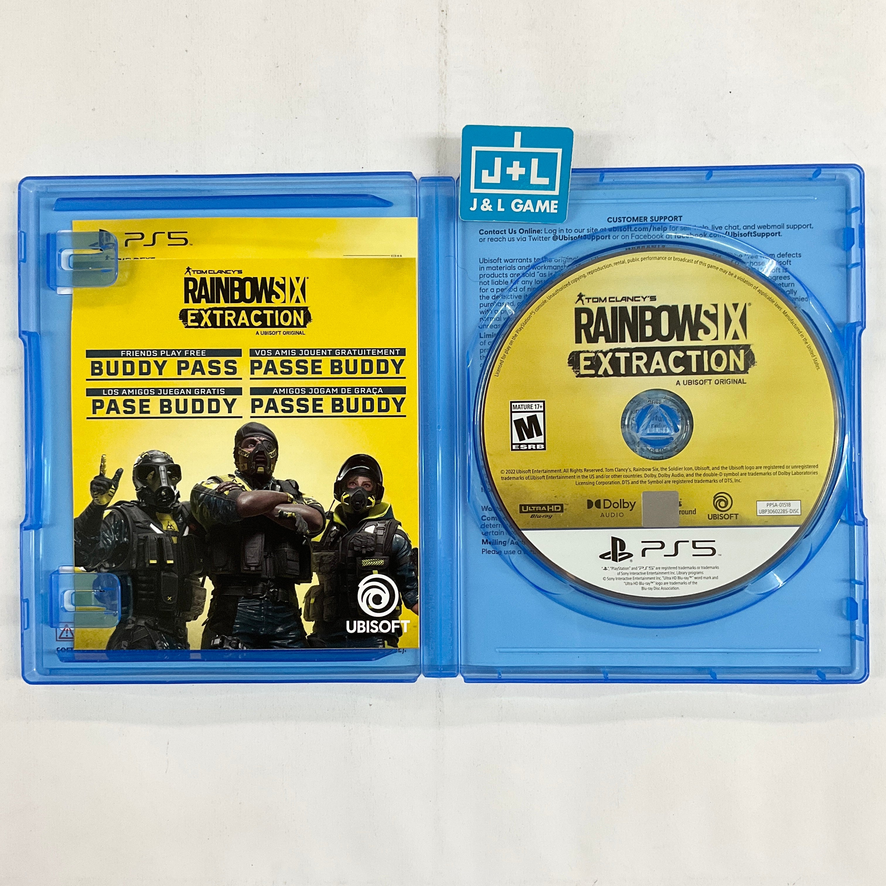 Tom Clancy's Rainbow Six Extraction - (PS5) PlayStation 5 [Pre-Owned] Video Games Ubisoft   