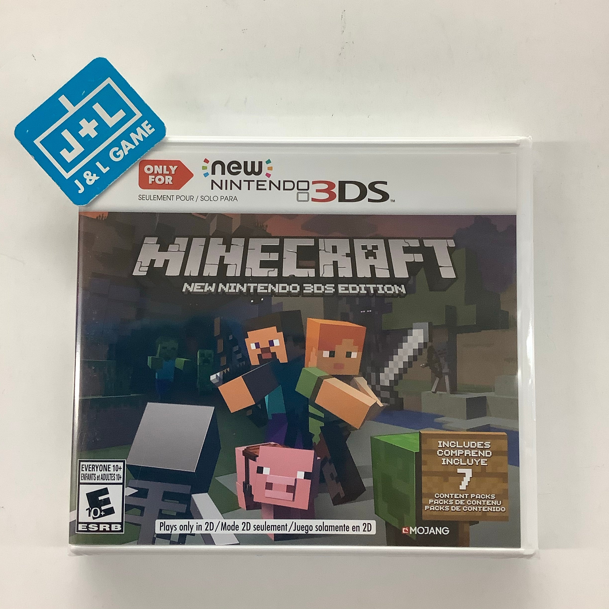 Minecraft: New Nintendo 3DS Edition - Nintendo 3DS Video Games Mojang AB   