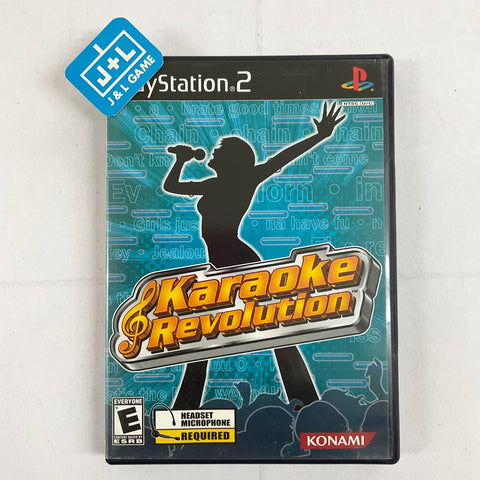 Karaoke Revolution - (PS2) Playstation 2 [Pre-Owned] Video Games Konami   