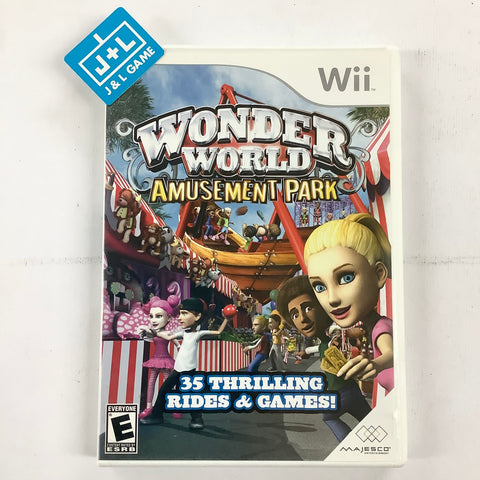 Wonder World Amusement Park - Nintendo Wii [Pre-Owned] Video Games Majesco   