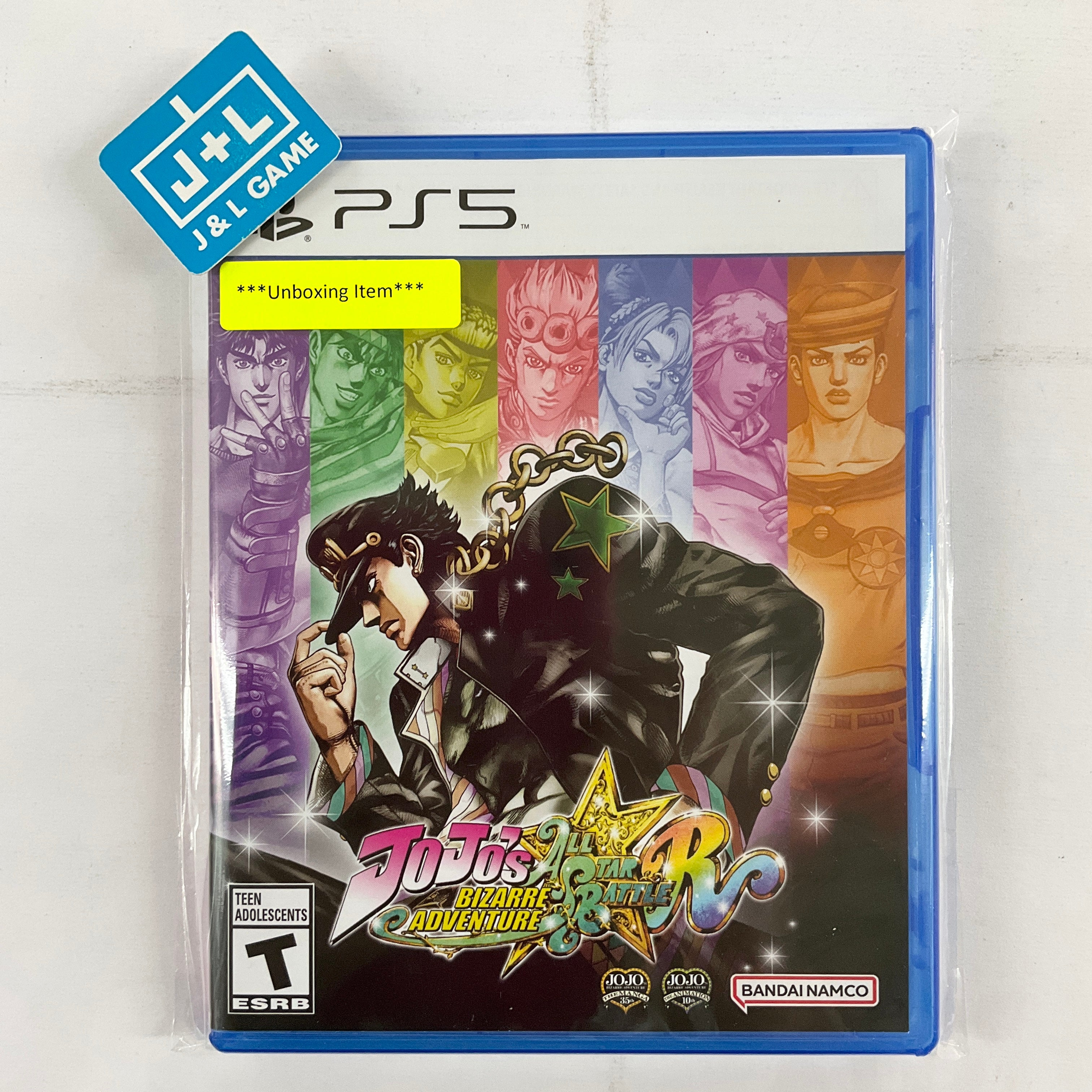 JoJo’s Bizarre Adventure: All-Star Battle R - (PS5) PlayStation 5 [UNBOXING] Video Games BANDAI NAMCO Entertainment   