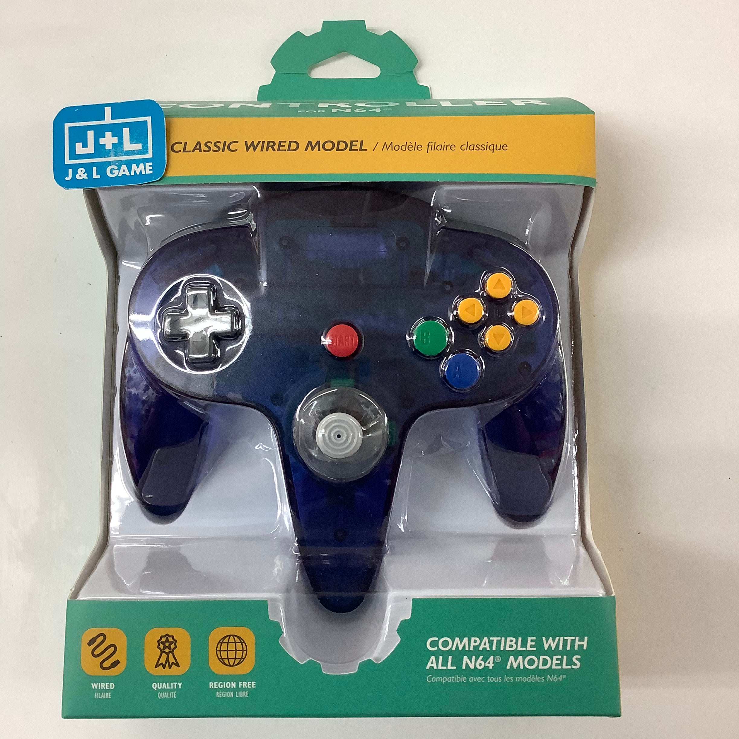 Tomee N64 Wired Controller (Grape) - (N64) Nintendo 64 Accessories Tomee   