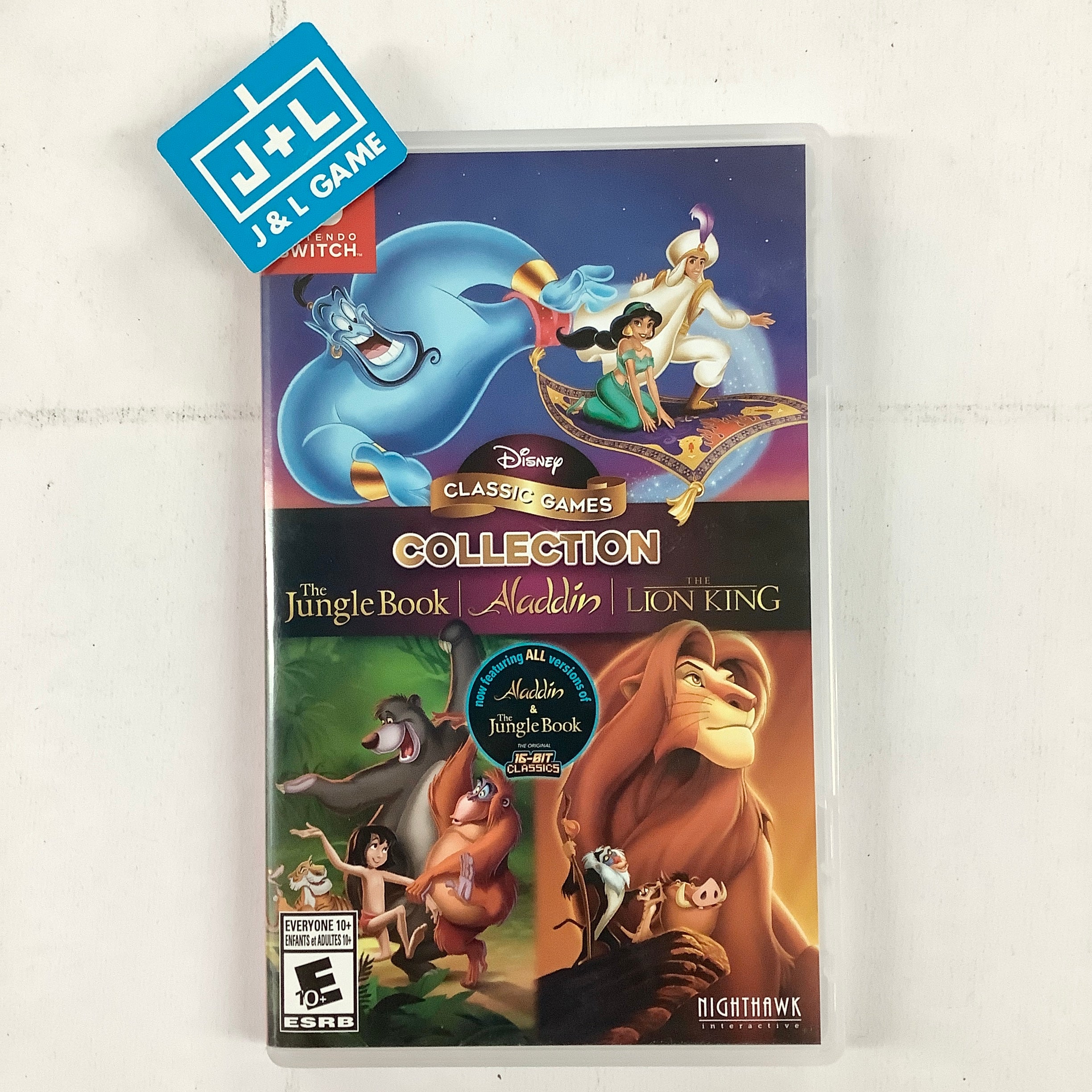 Disney Classic Games Collection - (NSW) Nintendo Switch [UNBOXING] Video Games Nighthawk Interactive   
