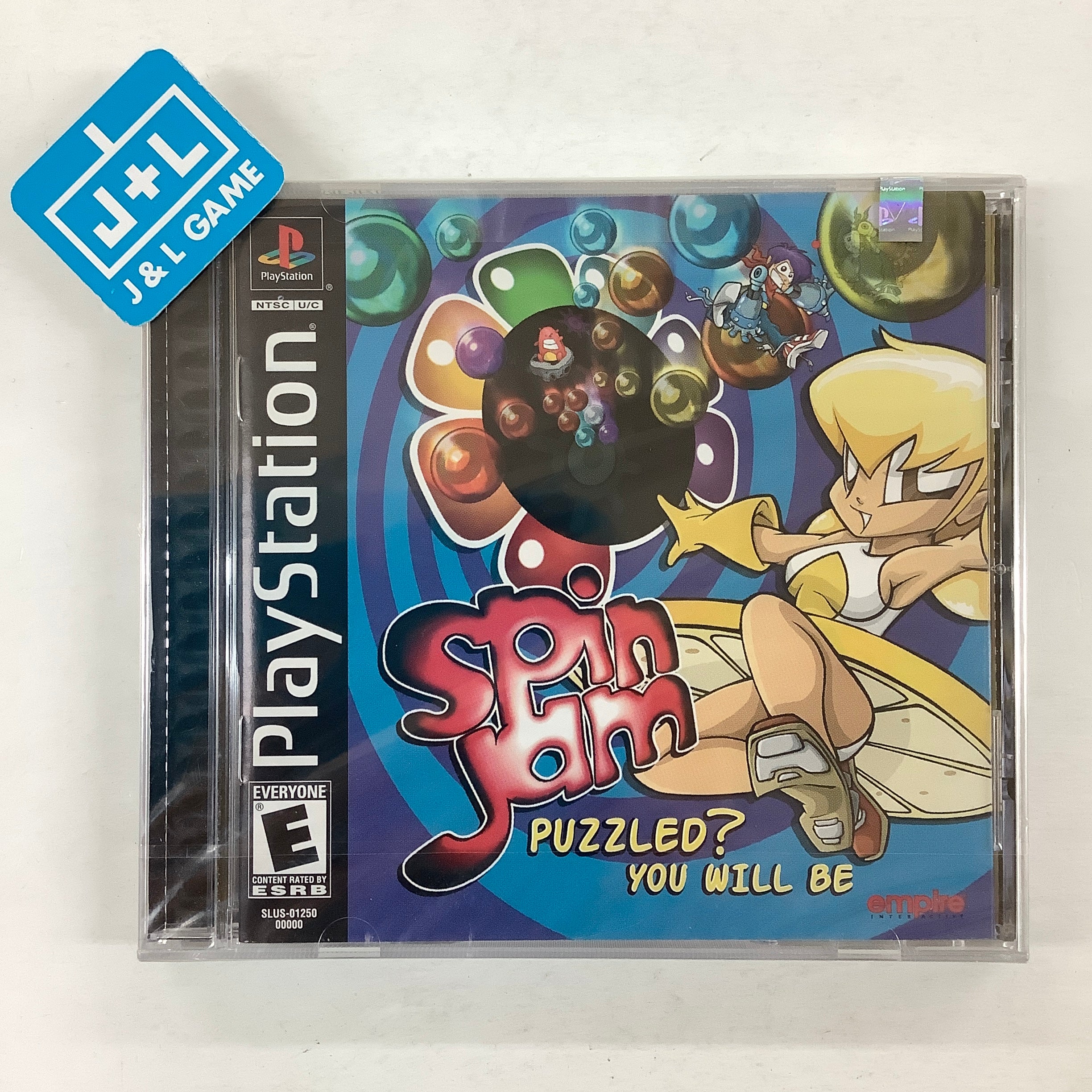 Spin Jam - (PS1) PlayStation 1 Video Games Empire Interactive   