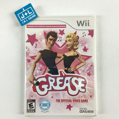 Grease: The Official Video Game - Nintendo Wii Video Games 505 Games   