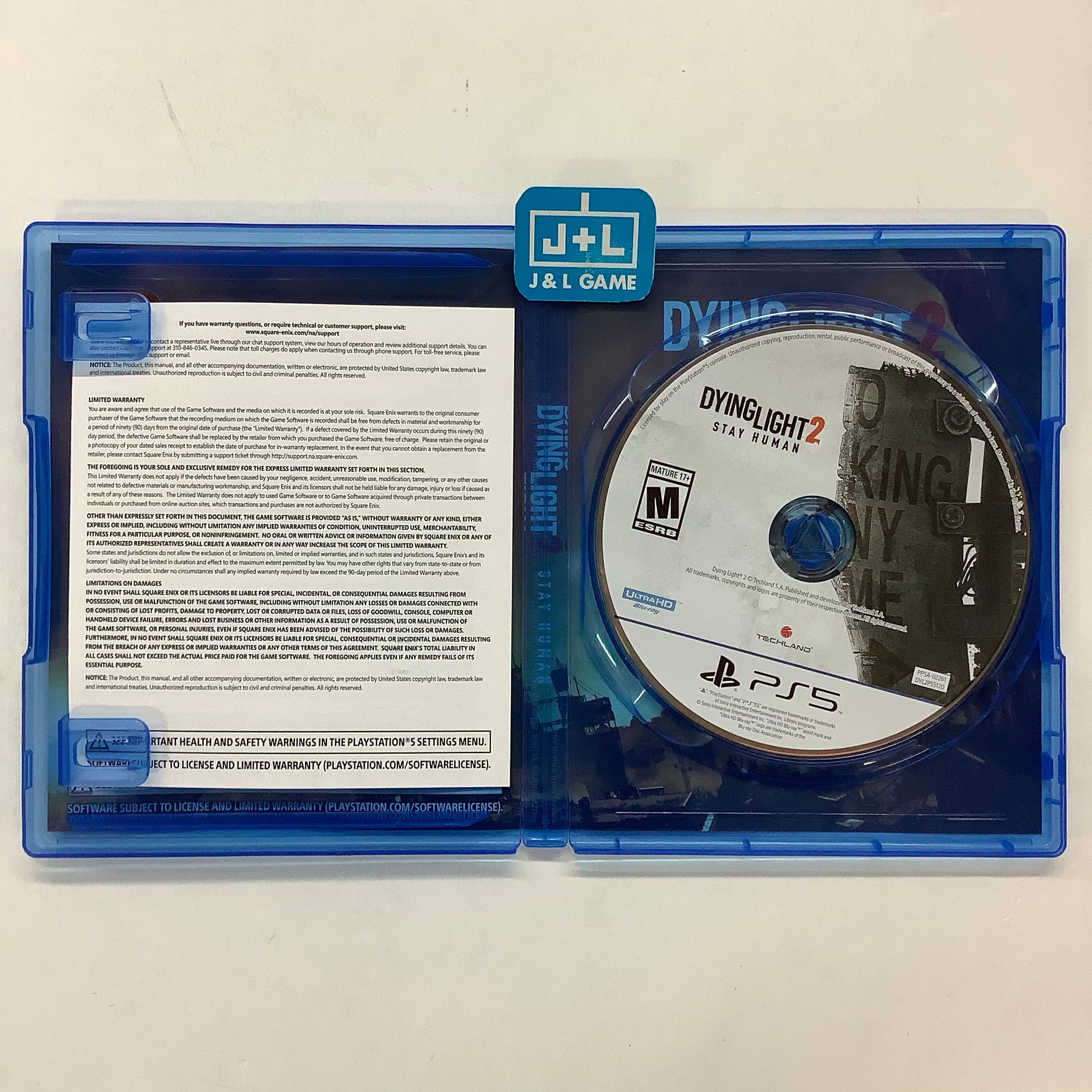 Dying Light 2: Stay Human - (PS5) PlayStation 5 [UNBOXING] Video Games Square Enix   