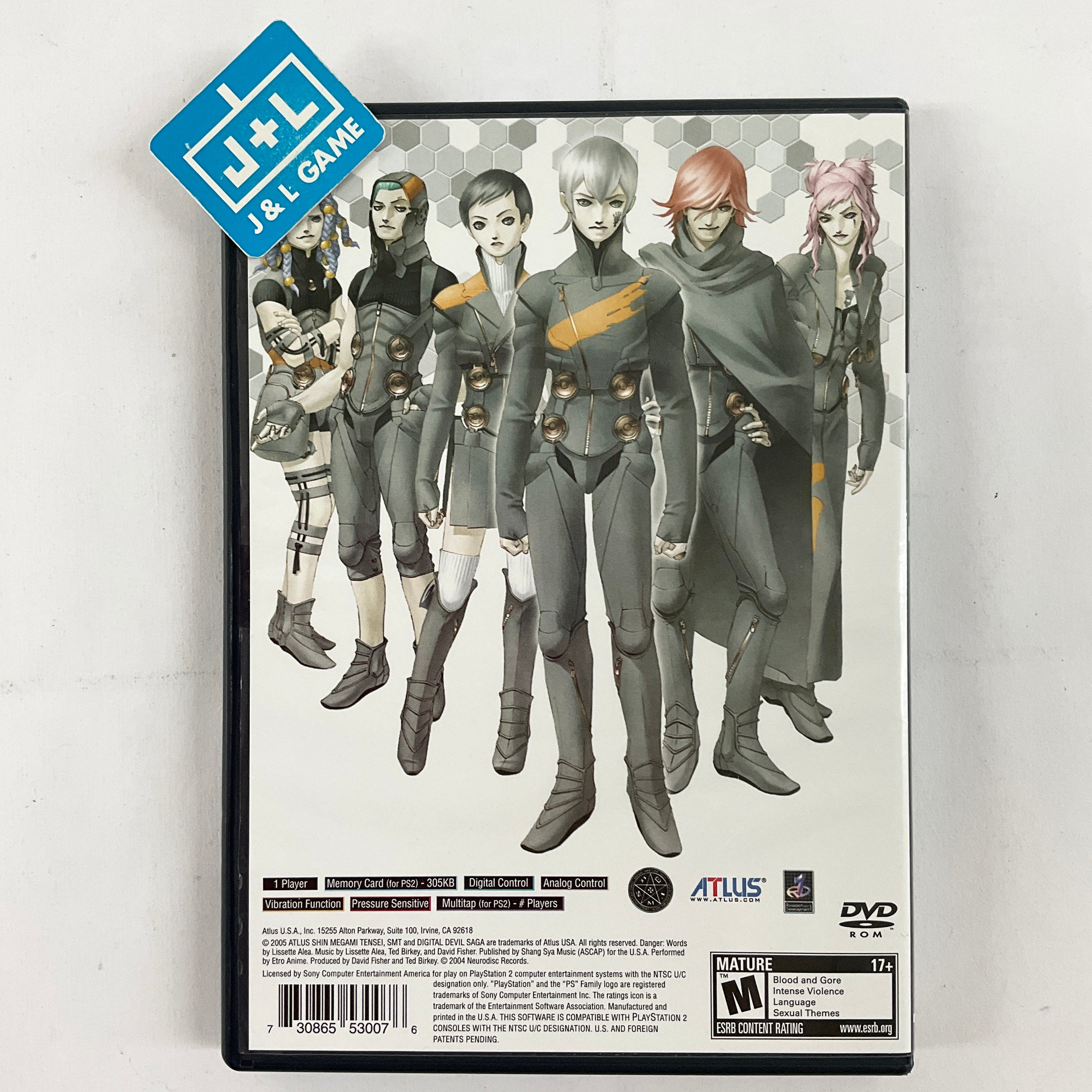 Shin Megami Tensei: Digital Devil Saga - (PS2) PlayStation 2 [Pre-Owned] Video Games Atlus   