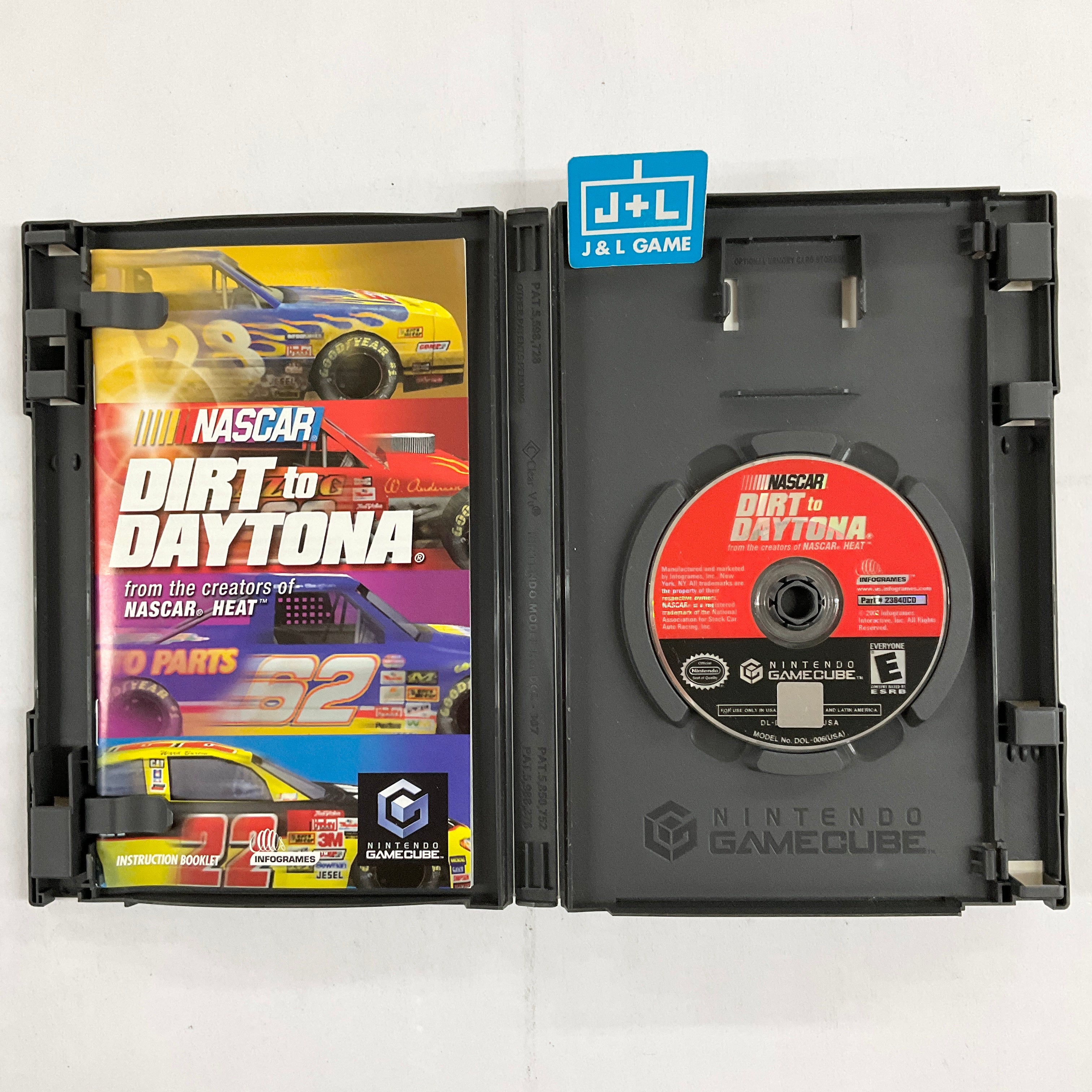 Nascar: Dirt to Daytona - (GC) GameCube [Pre-Owned] Video Games Infogrames   