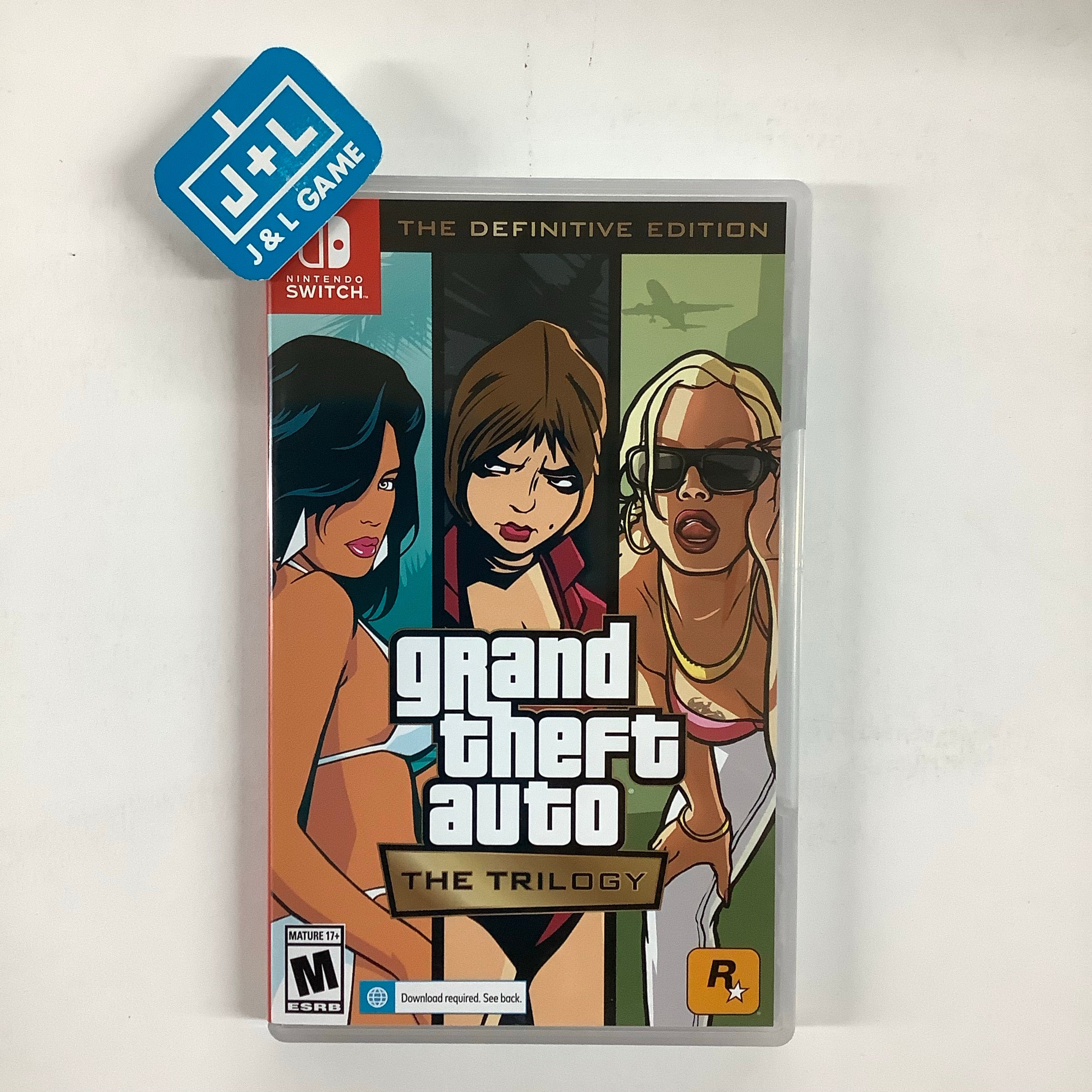 Grand Theft Auto: The Trilogy The Definitive Edition - (NSW) Nintendo Switch [UNBOXING] Video Games Rockstar Games   