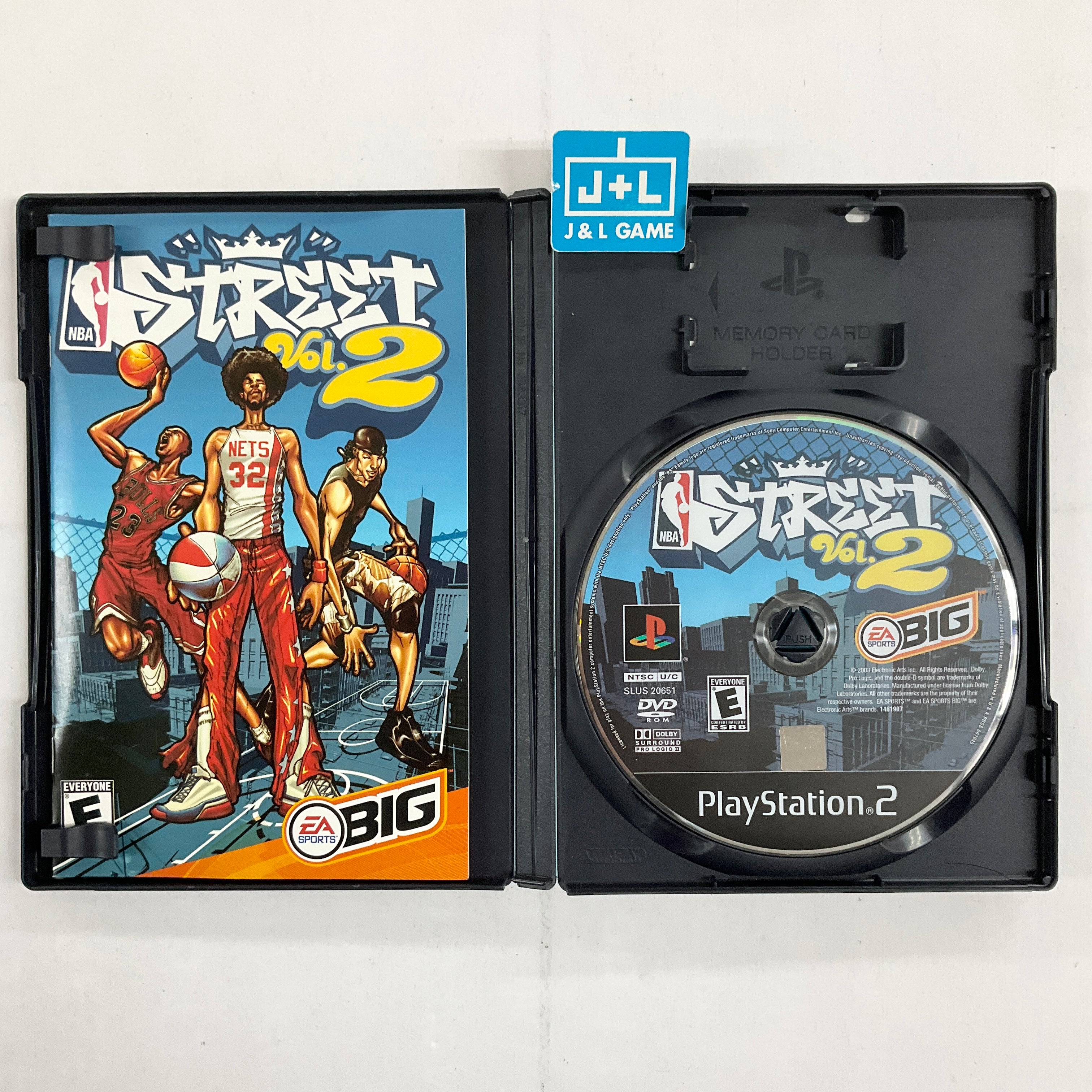 NBA Street Vol. 2  - (PS2) PlayStation 2 [Pre-Owned] Video Games EA Sports Big   
