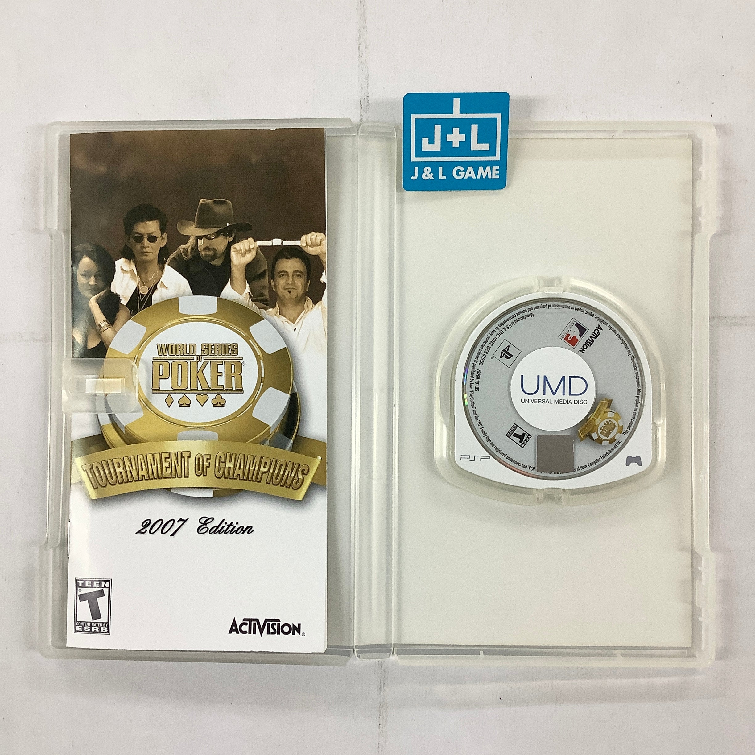 World Series of Poker: Tournament of Champions - Sony PSP [Pre-Owned] Video Games Activision   