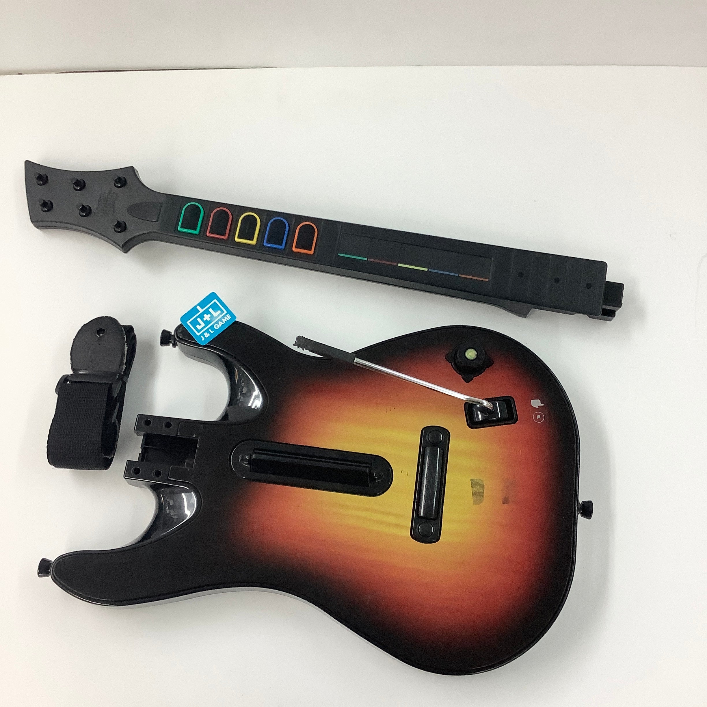 Guitar Hero Wireless Guitar Controller (Red Octane) - Xbox 360 [Pre-Owned] Accessories Activision   