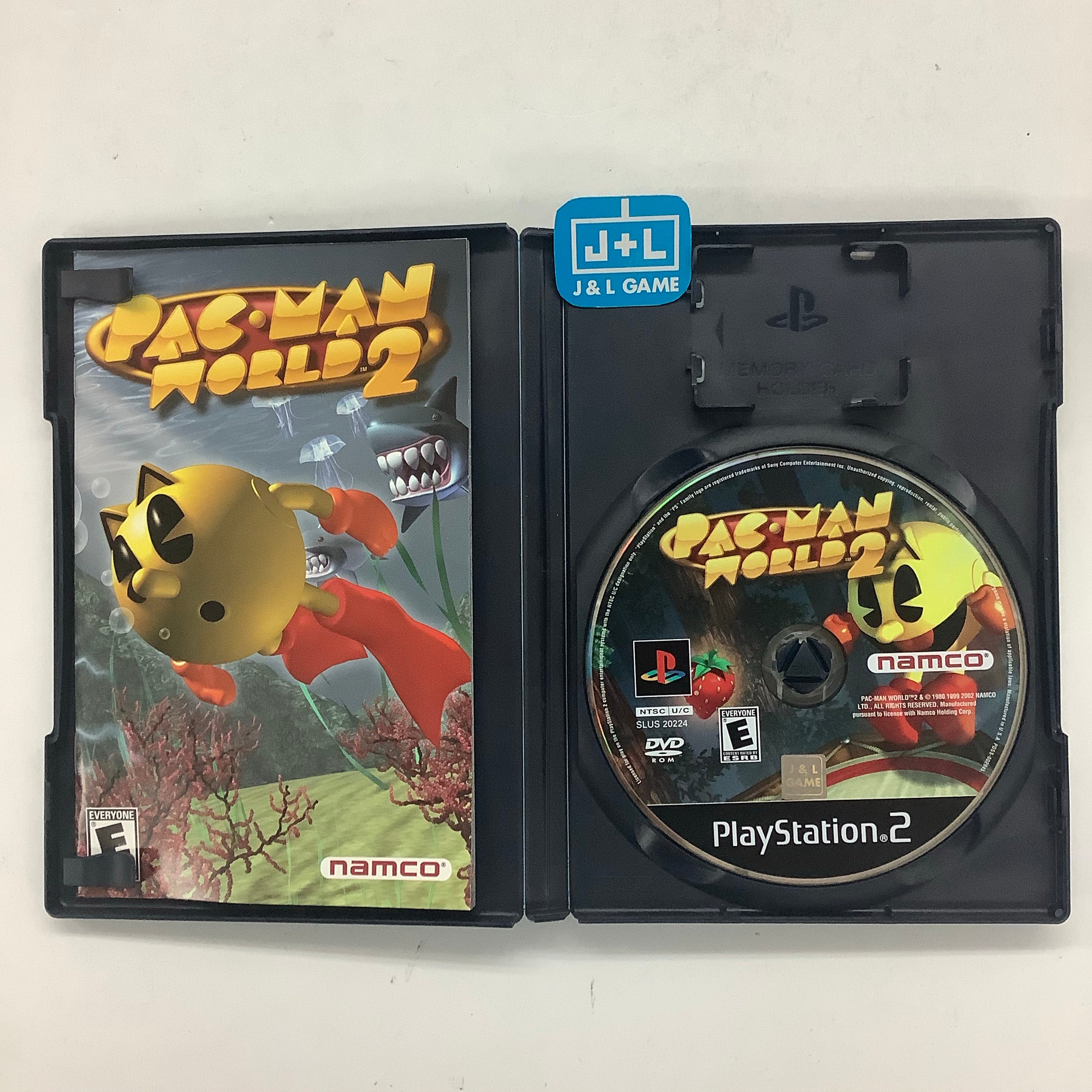 Pac-Man World 2 - (PS2) PlayStation 2 [Pre-Owned] Video Games Namco   