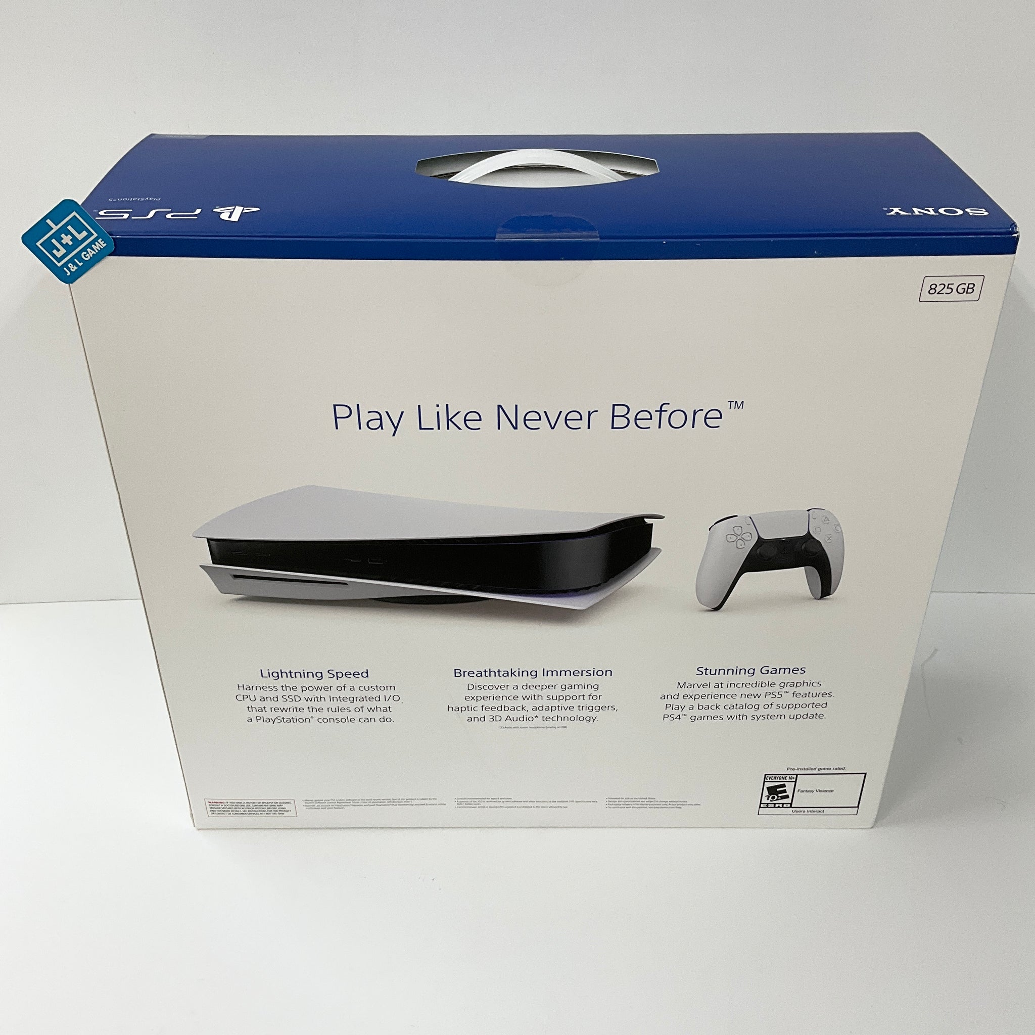 SONY PlayStation 5 Disc Edition Console (Model CFI1215A) (PS5) Play