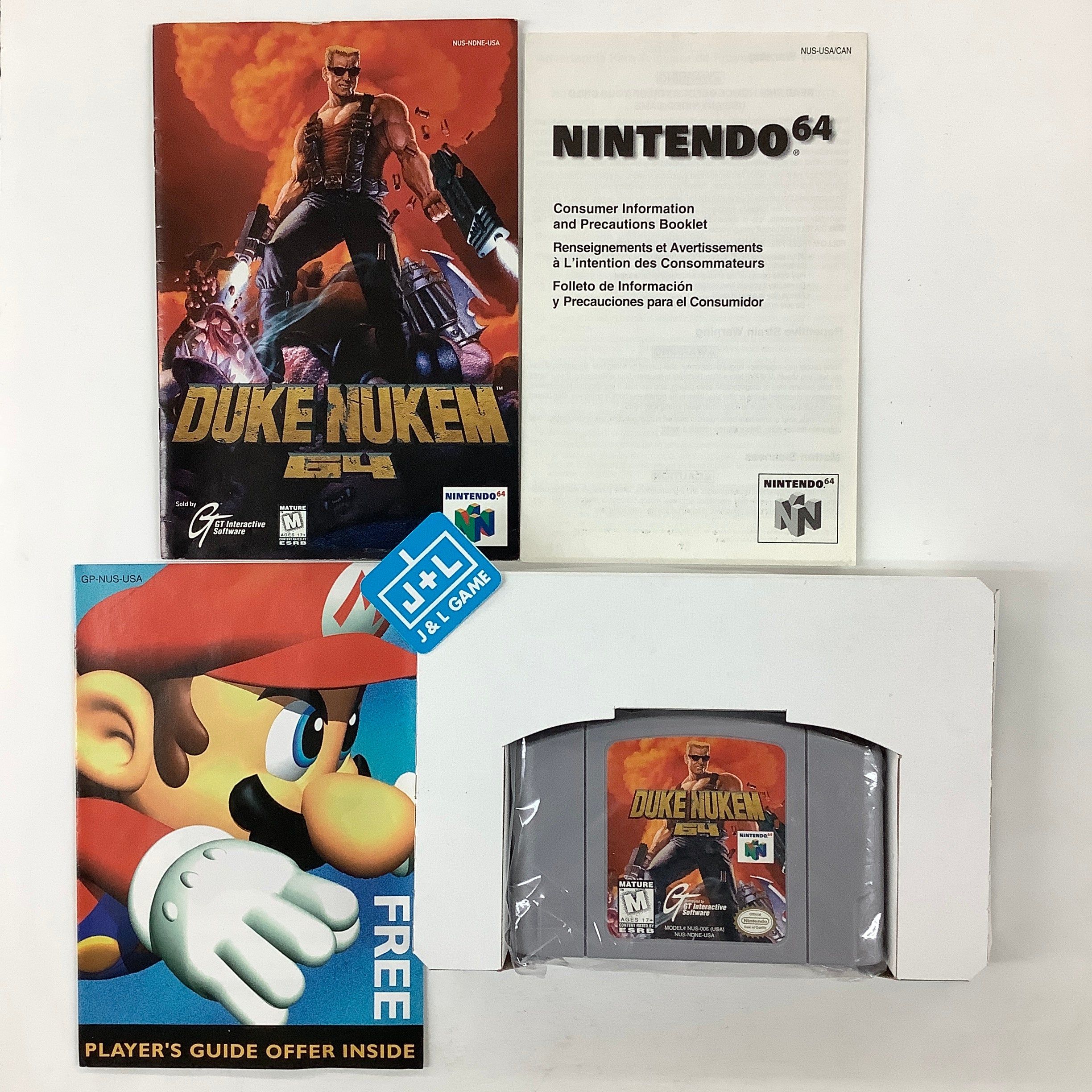 Duke Nukem 64 - (N64) Nintendo 64 [Pre-Owned] Video Games GT Interactive   