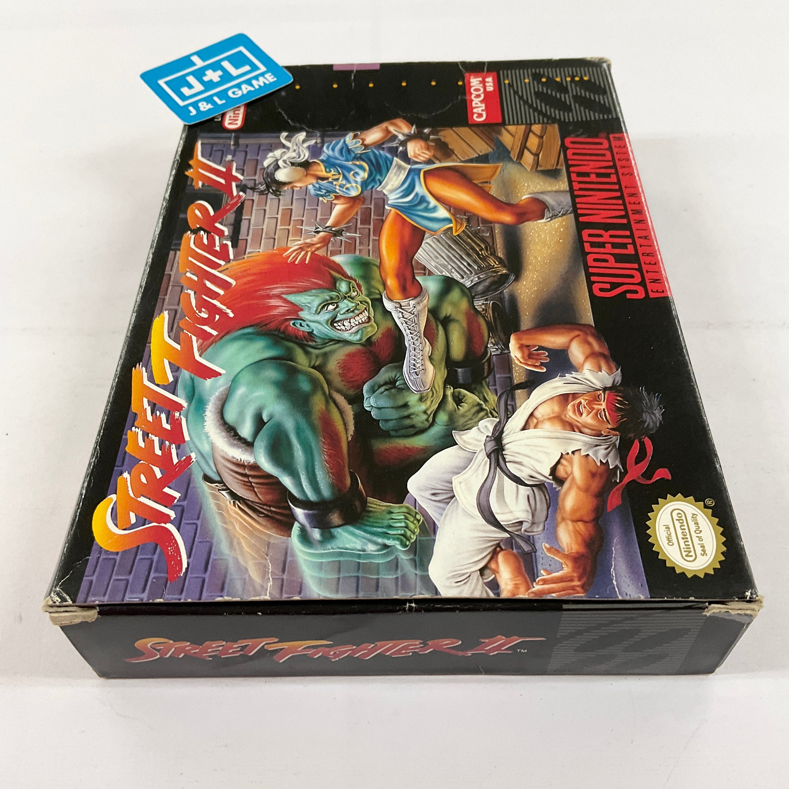 Street Fighter II - (SNES) Super Nintendo [Pre-Owned] Video Games Capcom   