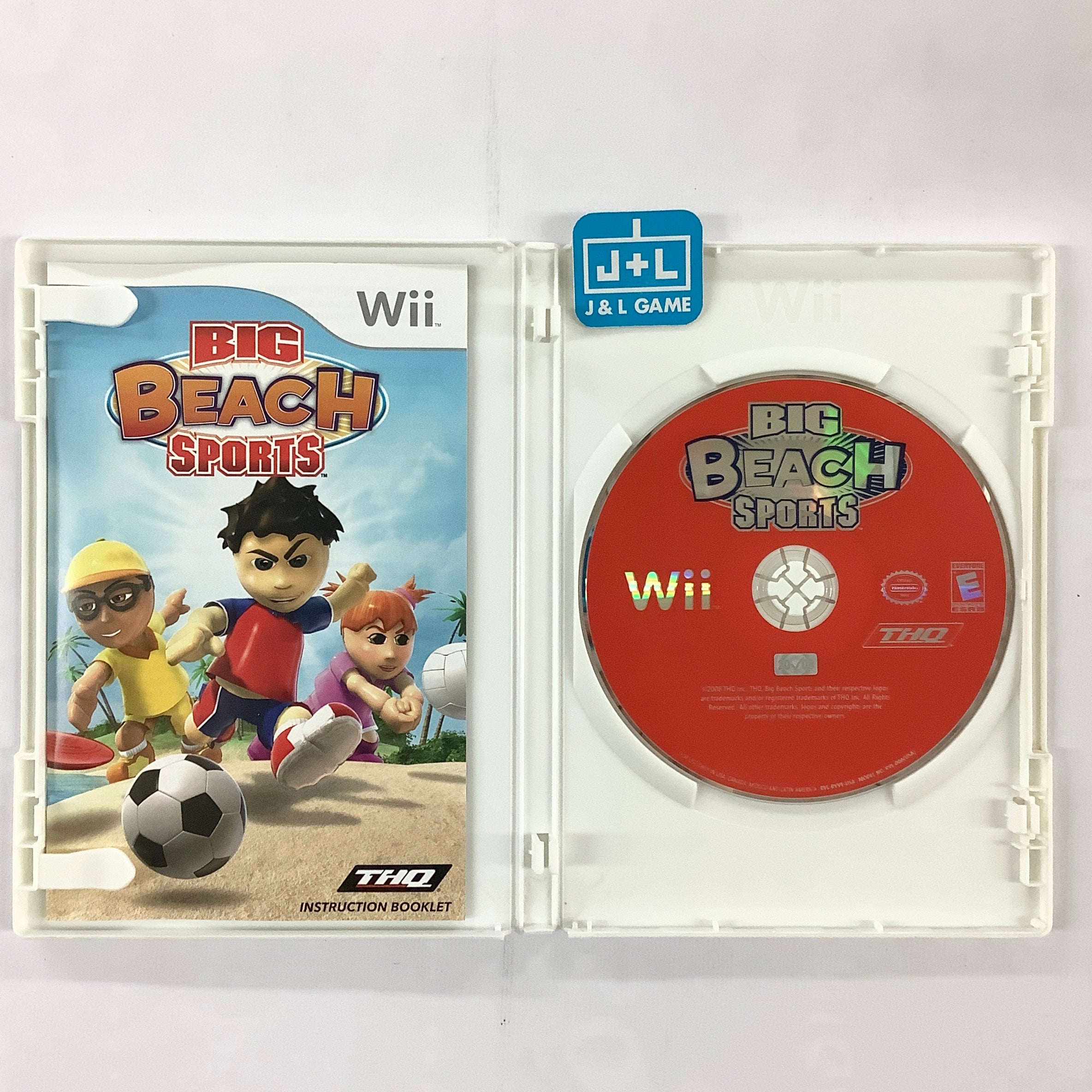 Big Beach Sports - Nintendo Wii [Pre-Owned] Video Games THQ   