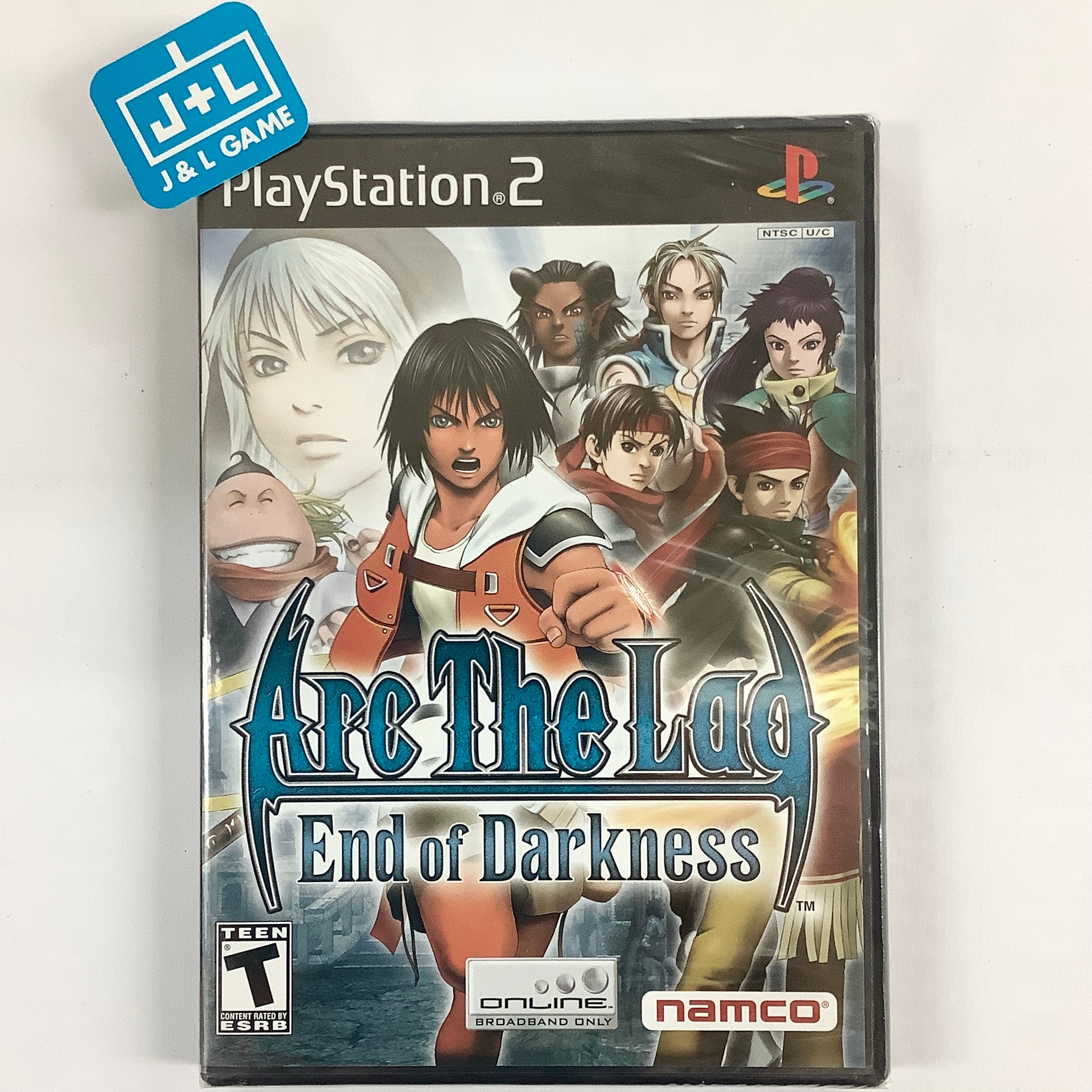 Arc the Lad: End of Darkness - (PS2) PlayStation 2 Video Games BANDAI NAMCO Entertainment   