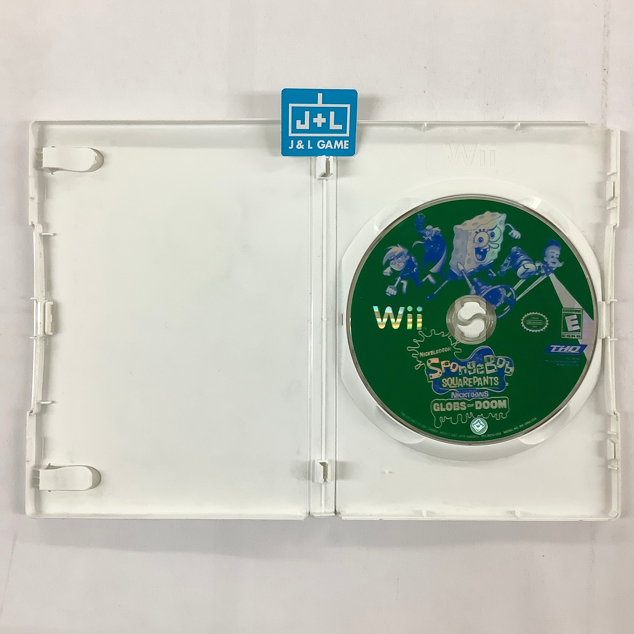 SpongeBob SquarePants featuring Nicktoons: Globs of Doom - Nintendo Wii [Pre-Owned] Video Games THQ   