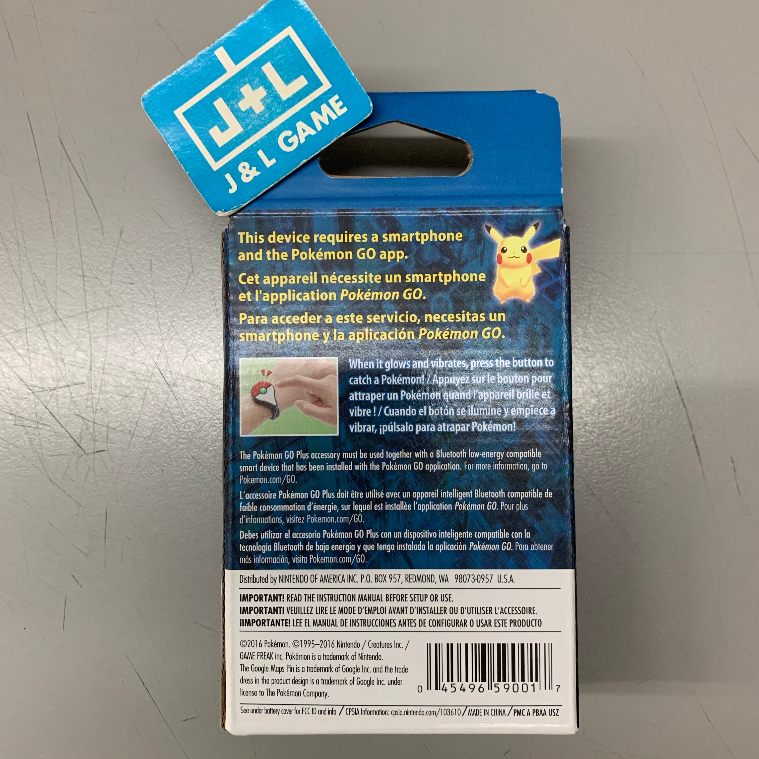 Nintendo Pokemon Go Plus - Toys Accessories Nintendo   