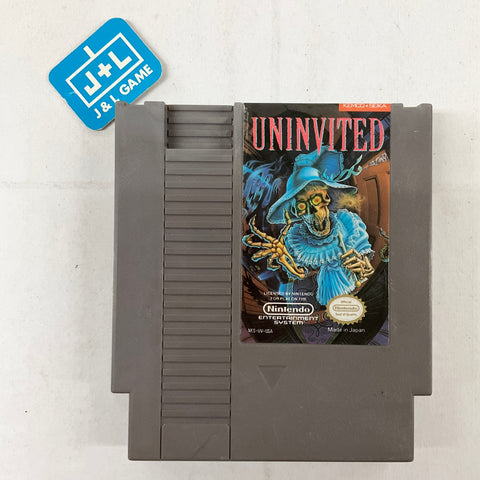 Uninvited - (NES) Nintendo Entertainment System [Pre-Owned] Video Games Kemco   