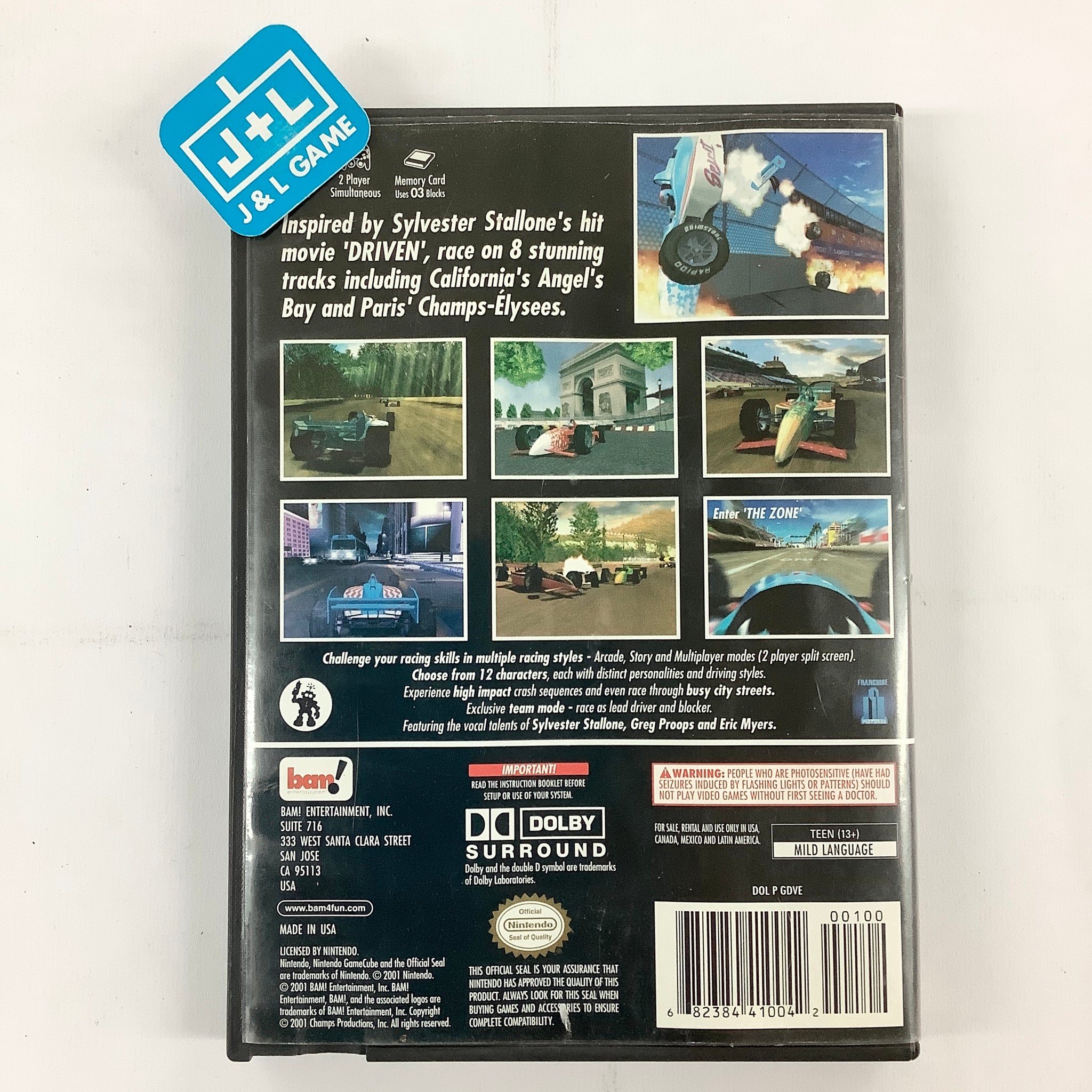 Driven (GC) GameCube [PreOwned] J&L Video Games New York City