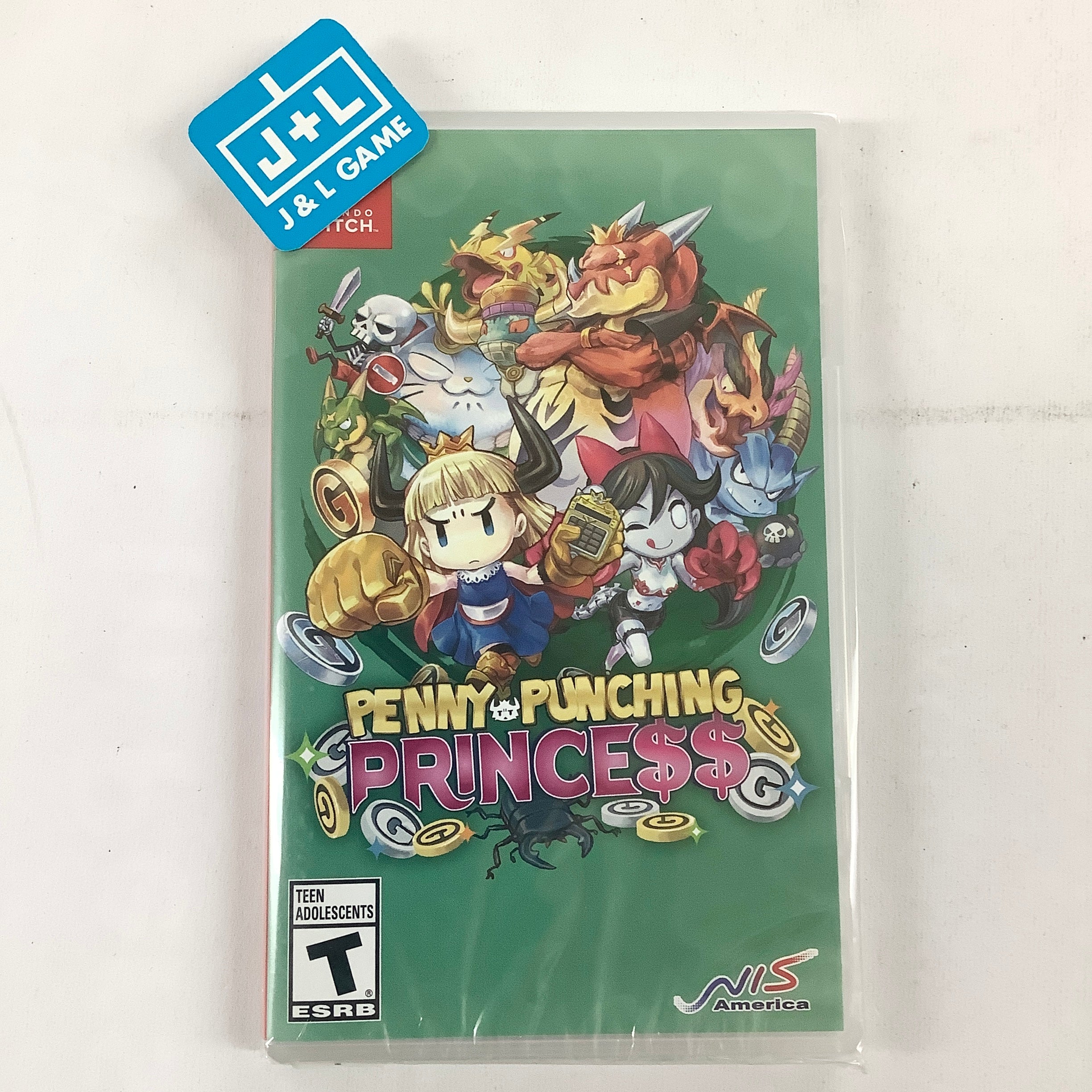 Penny-Punching Princess - (NSW) Nintendo Switch Video Games NIS America   