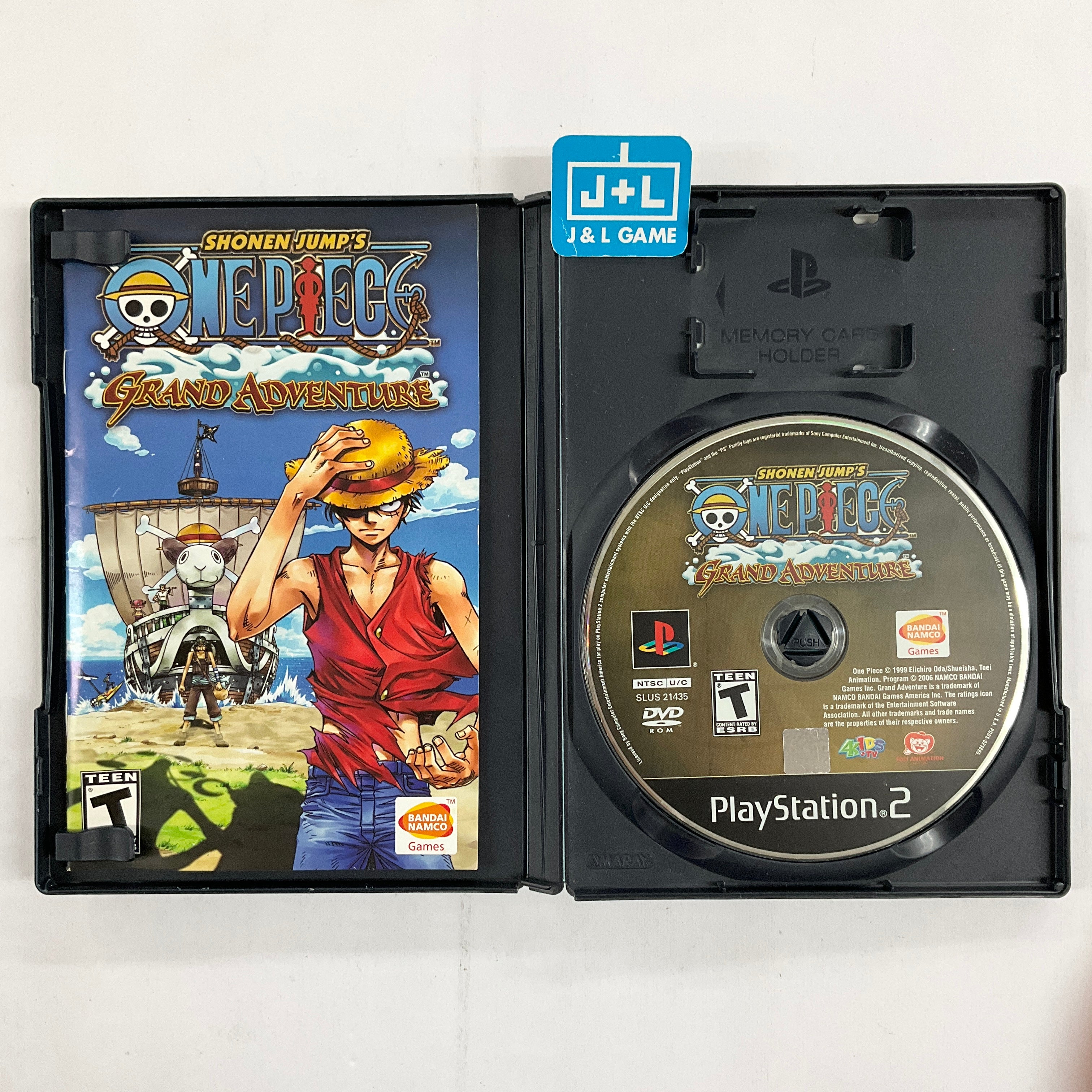 One Piece: Grand Adventure - (PS2) PlayStation 2 [Pre-Owned] Video Games Namco Bandai Games   