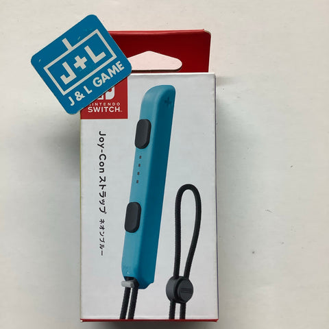 Nintendo Joy-Con Strap (Neon Blue) - (NSW)  Nintendo Switch (Japanese Import) Accessories Nintendo   