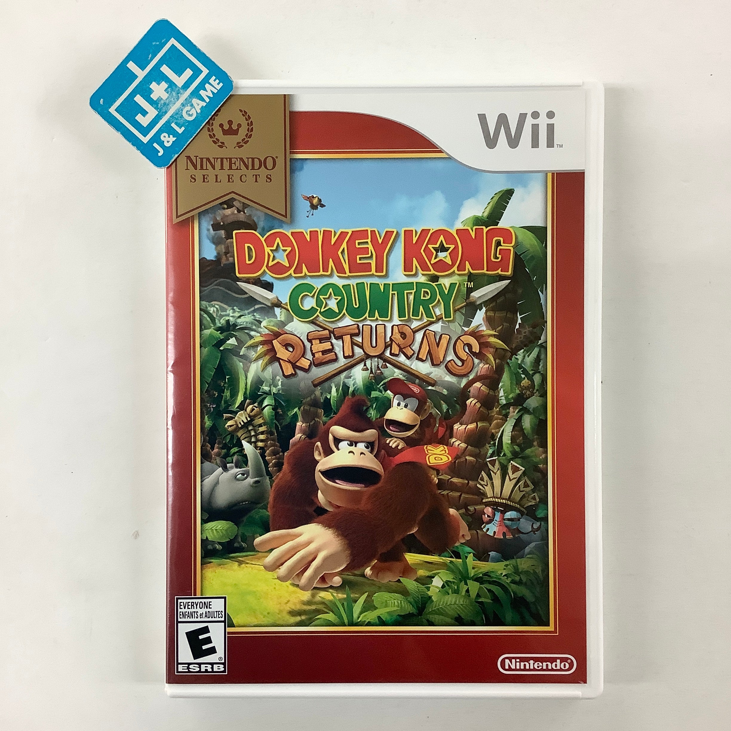 Donkey Kong Country Returns (Nintendo Selects) - Nintendo Wii [Pre-Owned] Video Games Nintendo   
