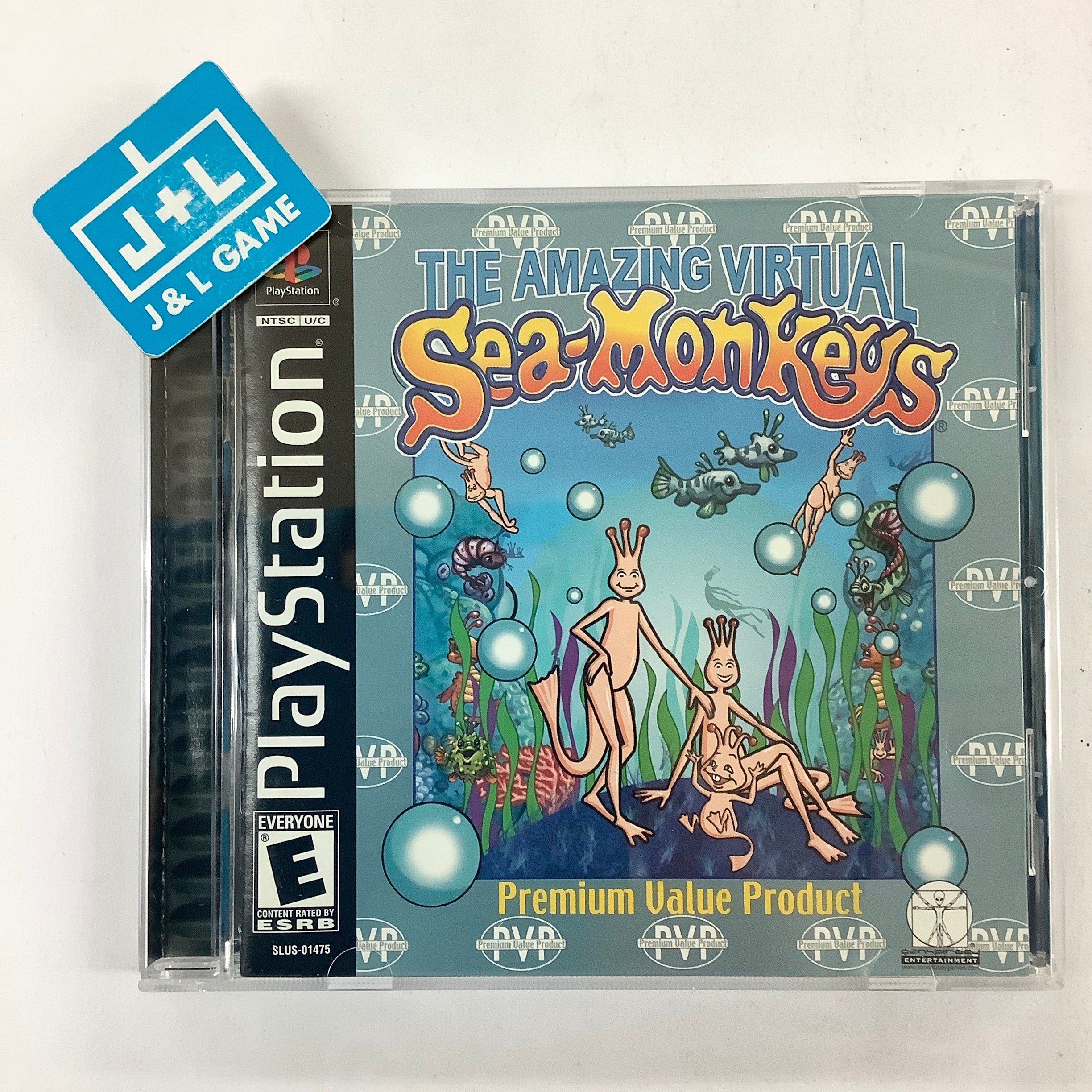 The Amazing Virtual Sea-Monkeys - (PS1) PlayStation 1 [Pre-Owned] Video Games Conspiracy Entertainment   