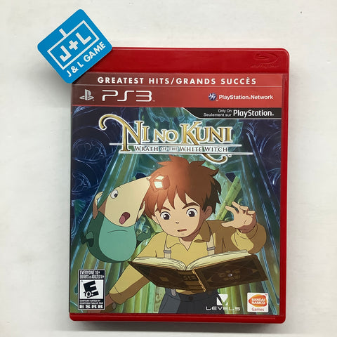 Ni no Kuni: Wrath of the White Witch (Greatest Hits)  - (PS3) PlayStation 3 [Pre-Owned] Video Games Namco Bandai Games   