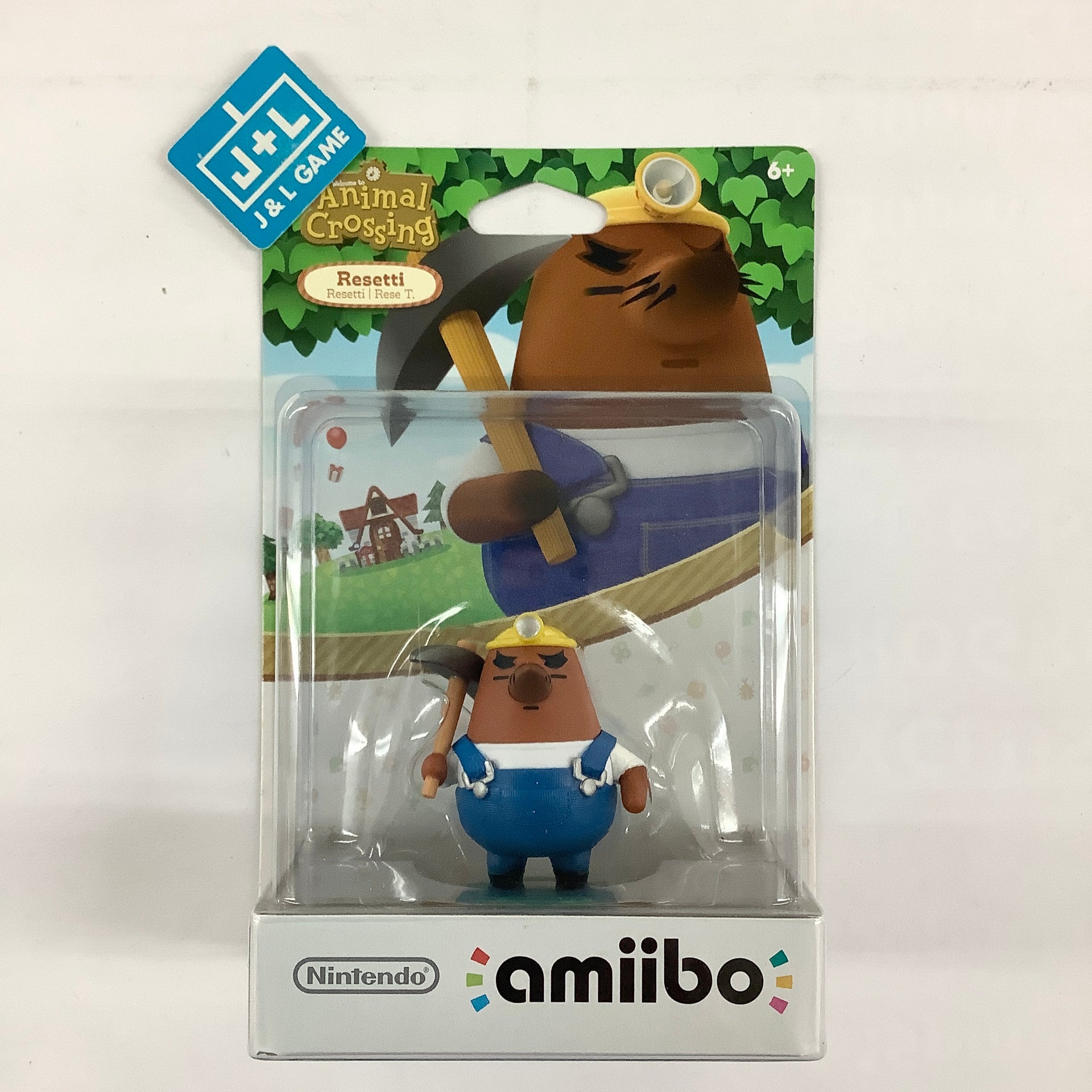 Resetti (Animal Crossing series) Nintendo WiiU Amiibo J&L Game