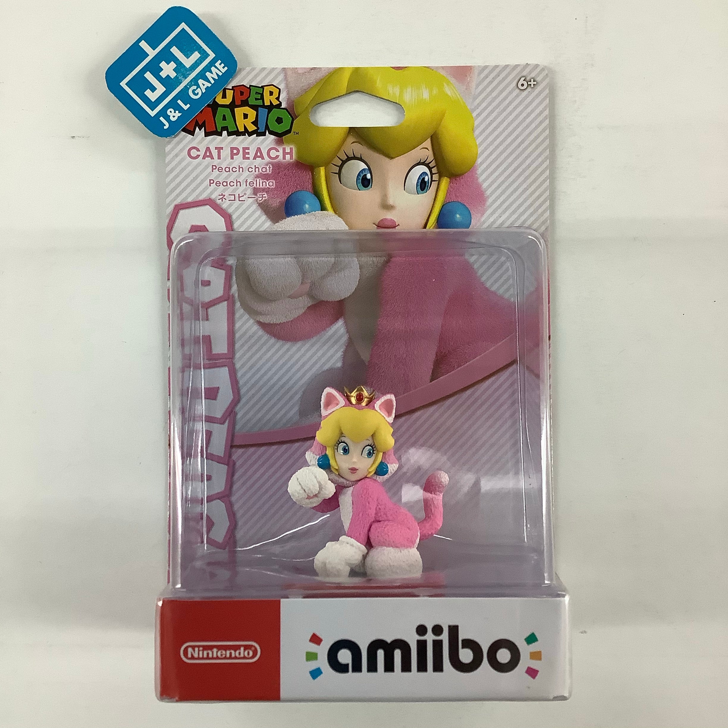 Cat Peach (Super Mario series) - Nintendo Switch Amiibo (Japanese Import) Amiibo Nintendo   