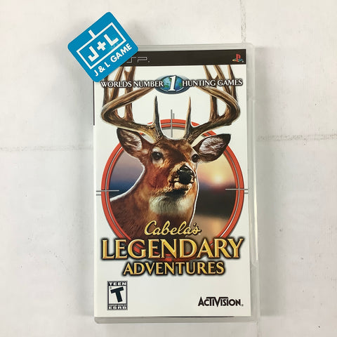 Cabela's Legendary Adventures - Sony PSP [Pre-Owned] Video Games Activision   