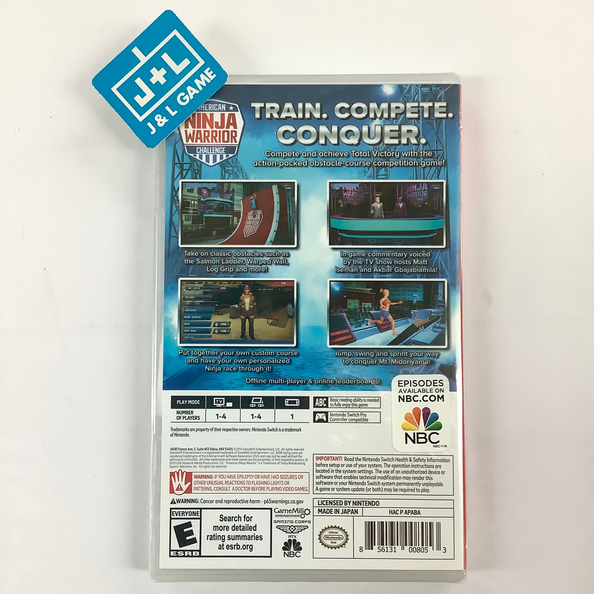 American Ninja Warrior Challenge - (NSW) Nintendo Switch | J&L Game