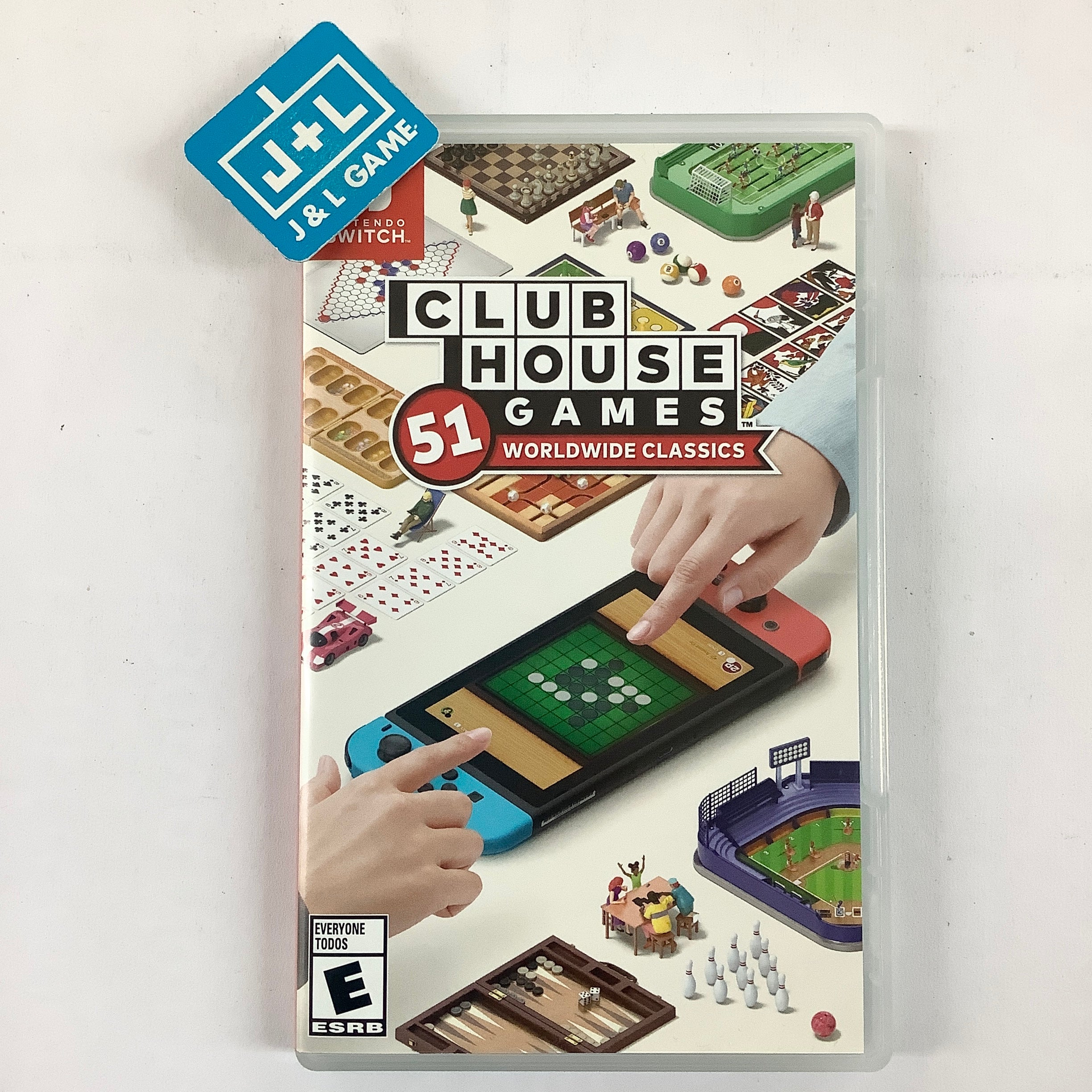 Clubhouse Games: 51 Worldwide Classics - (NSW) Nintendo Switch [Pre-Owned] Video Games Nintendo   