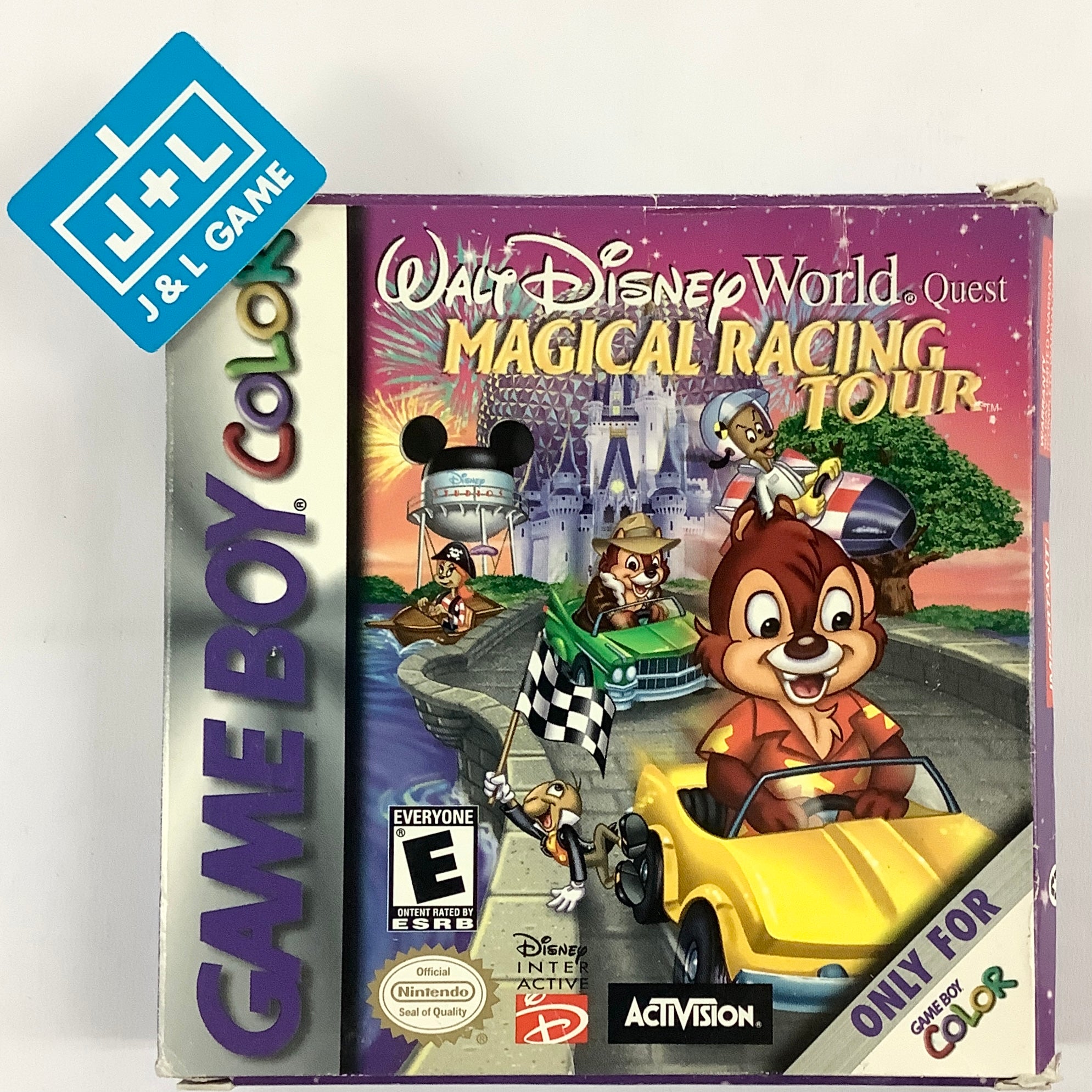 Walt Disney World Quest: Magical Racing Tour - (GBC) Game Boy Color [Pre-Owned] Video Games Activision   