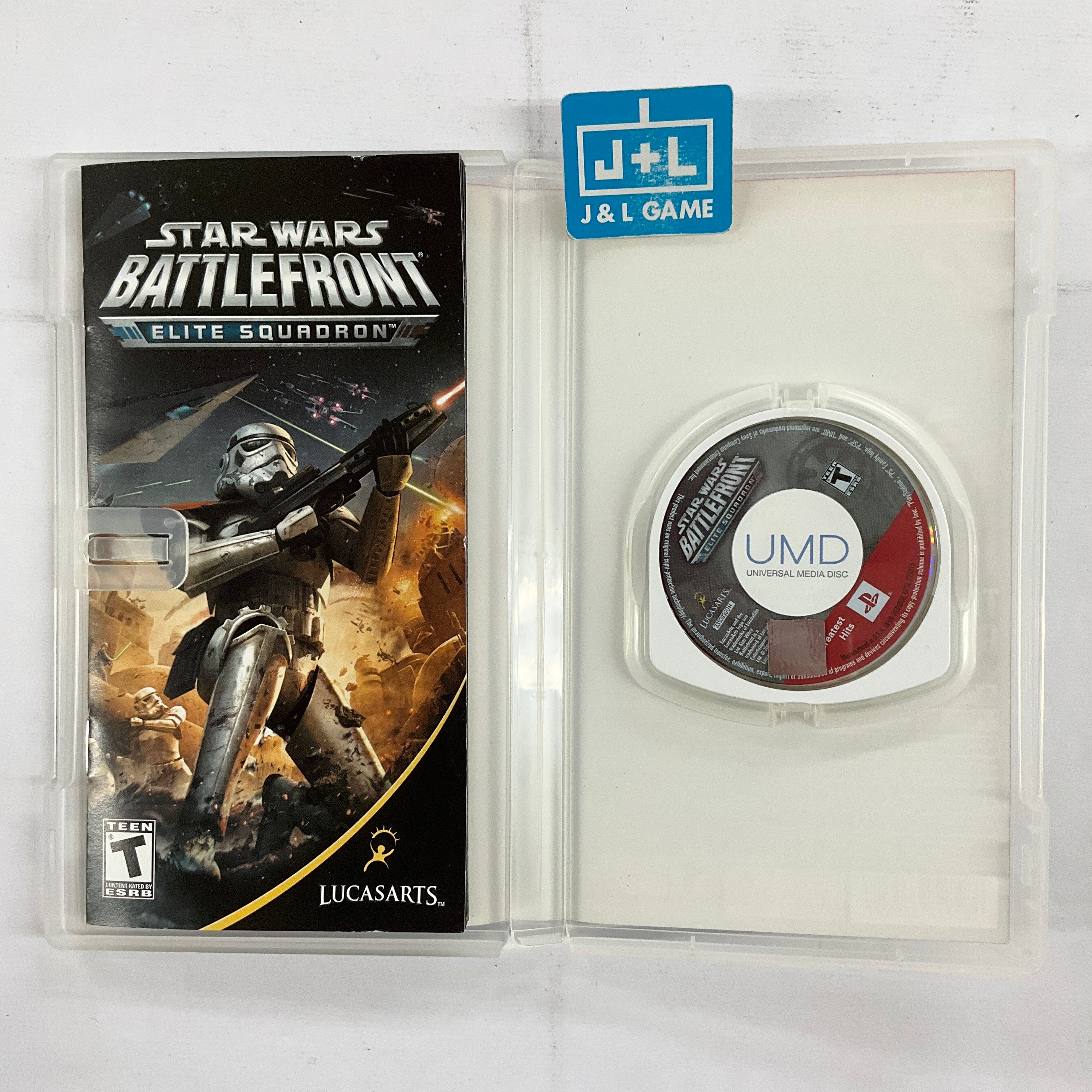 Star Wars Battlefront: Elite Squadron (Greatest Hits) - Sony PSP [Pre-Owned] Video Games LucasArts   