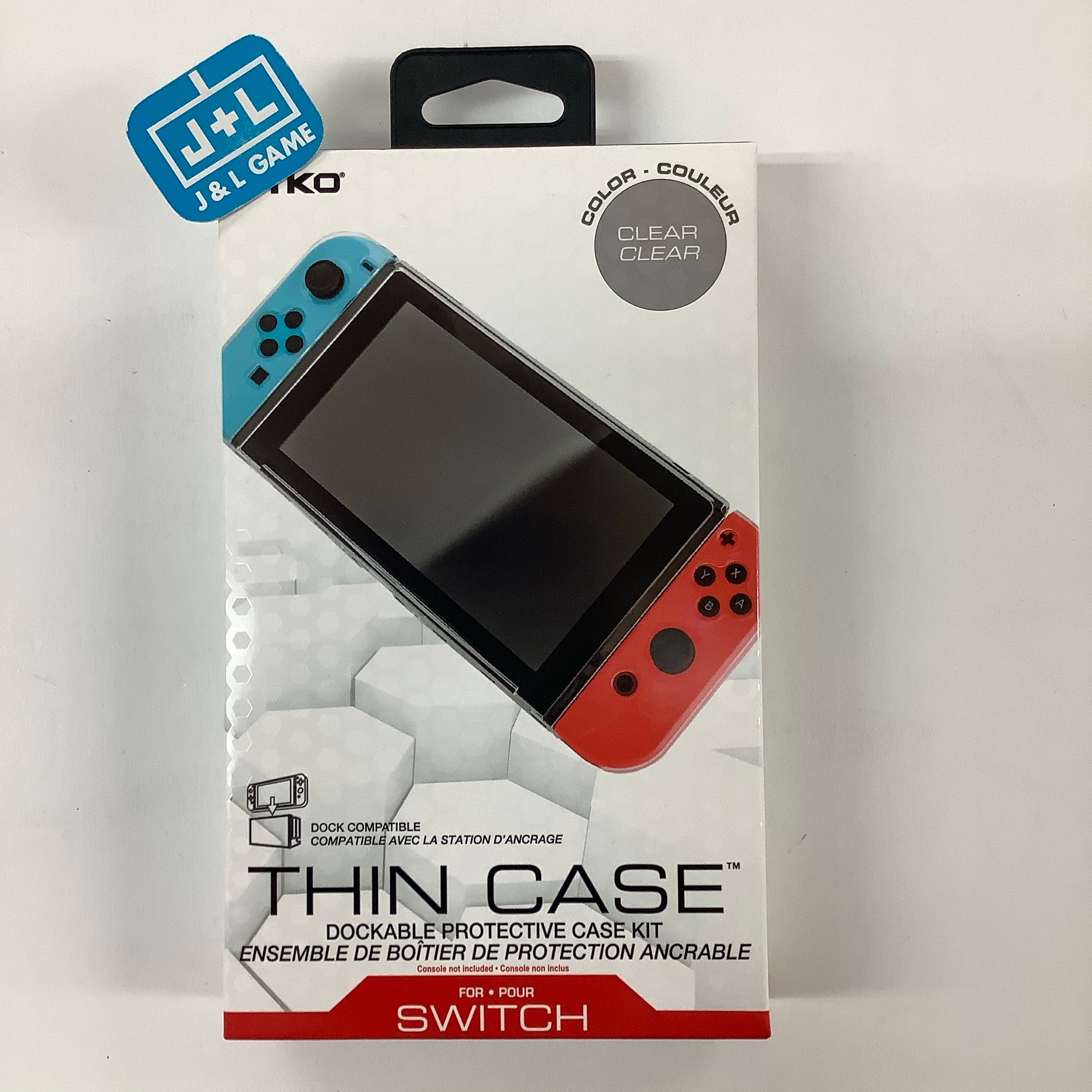 Nyko Thin Case (Clear) - (NSW) Nintendo Switch Accessories Nyko   