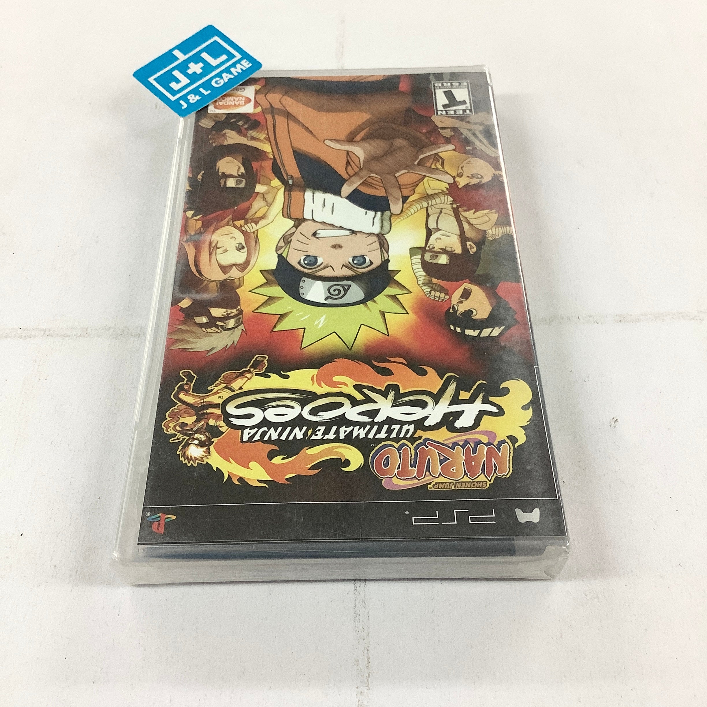 Naruto: Ultimate Ninja Heroes - Sony PSP Video Games Namco Bandai Games   