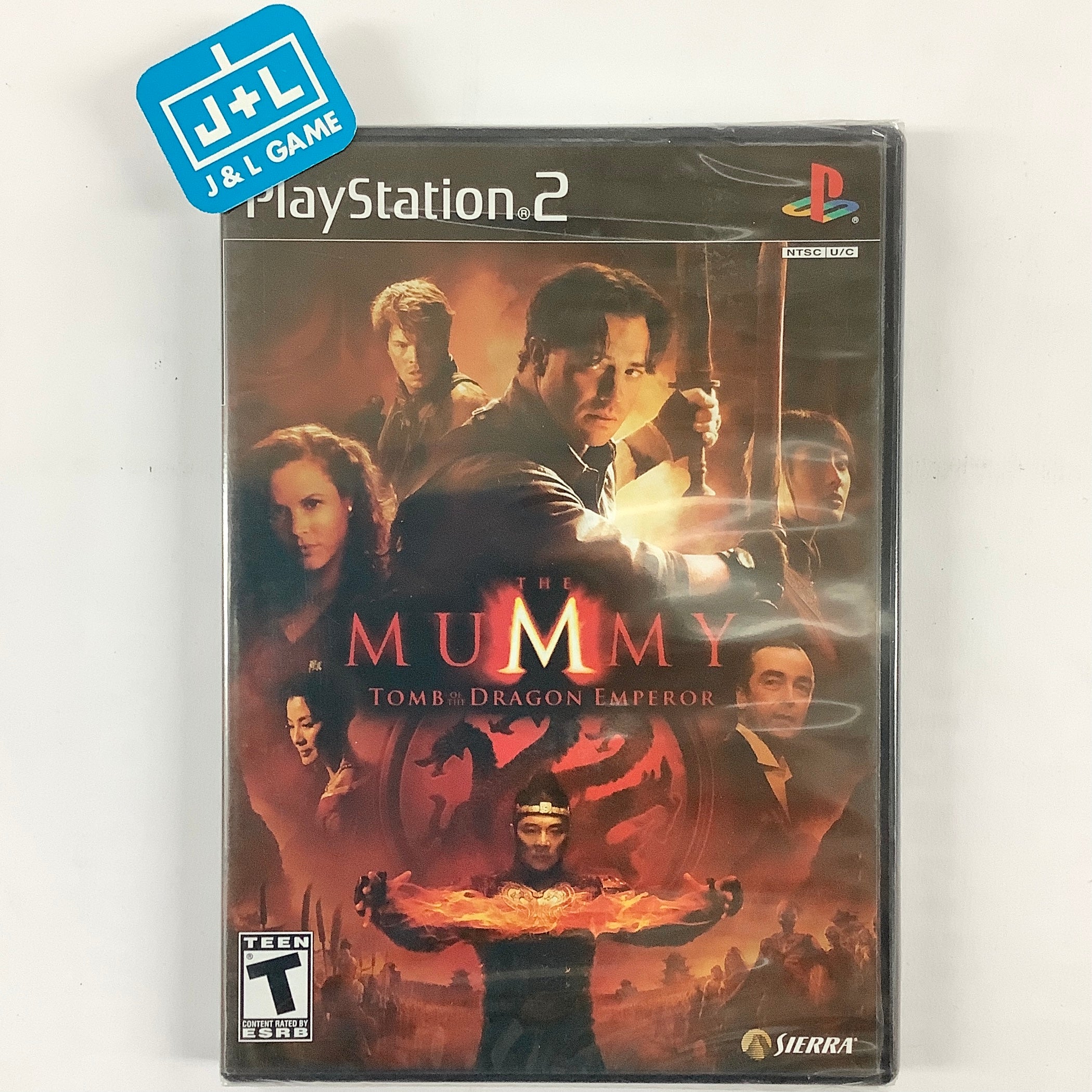 The Mummy: Tomb of the Dragon Emperor - (PS2) PlayStation 2 Video Games Sierra Entertainment   
