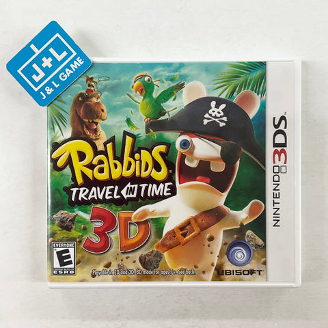 Rabbids Travel in Time 3D - Nintendo 3DS [Pre-Owned] Video Games Ubisoft   