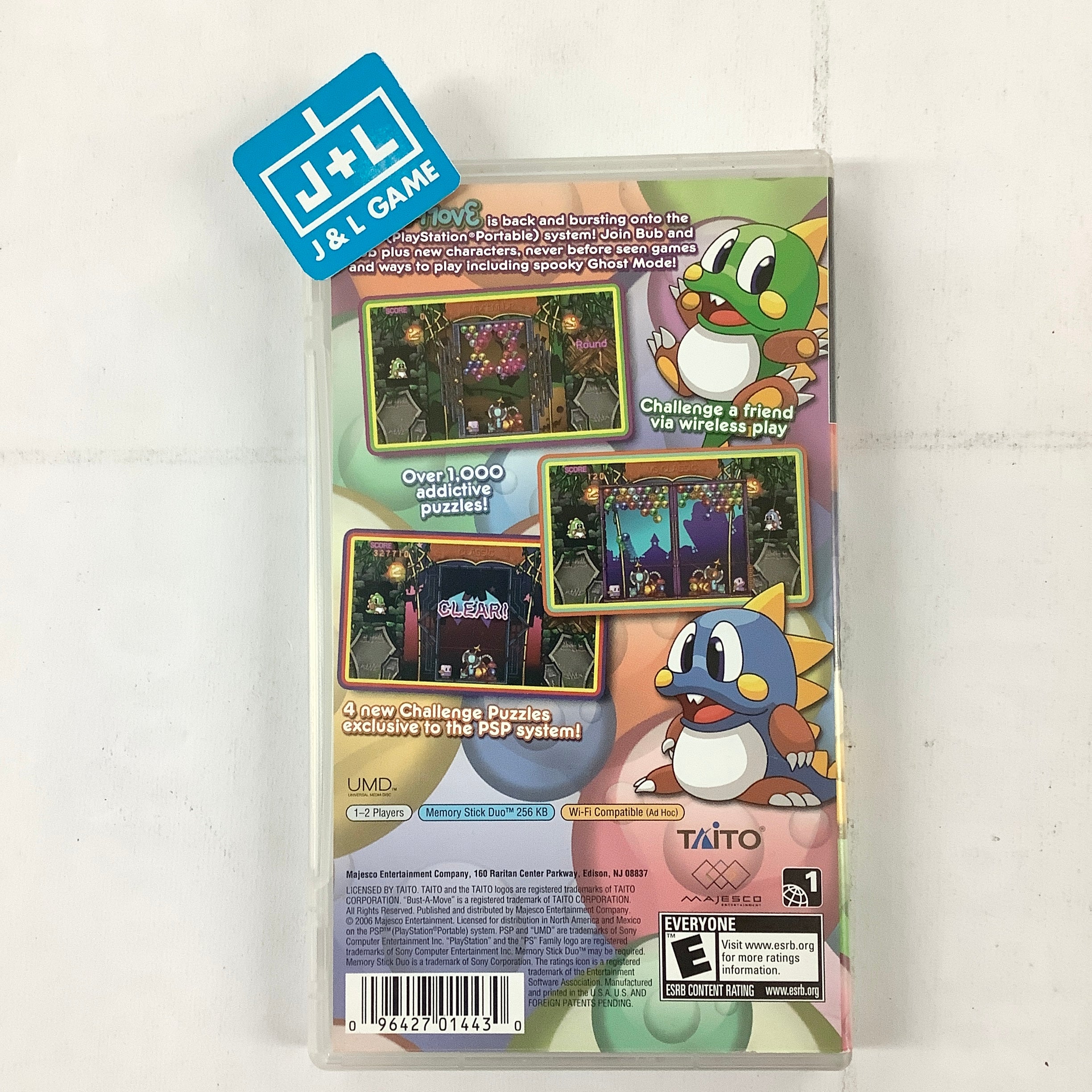 Bust-A-Move Deluxe - Sony PSP [Pre-Owned] | J&L Game